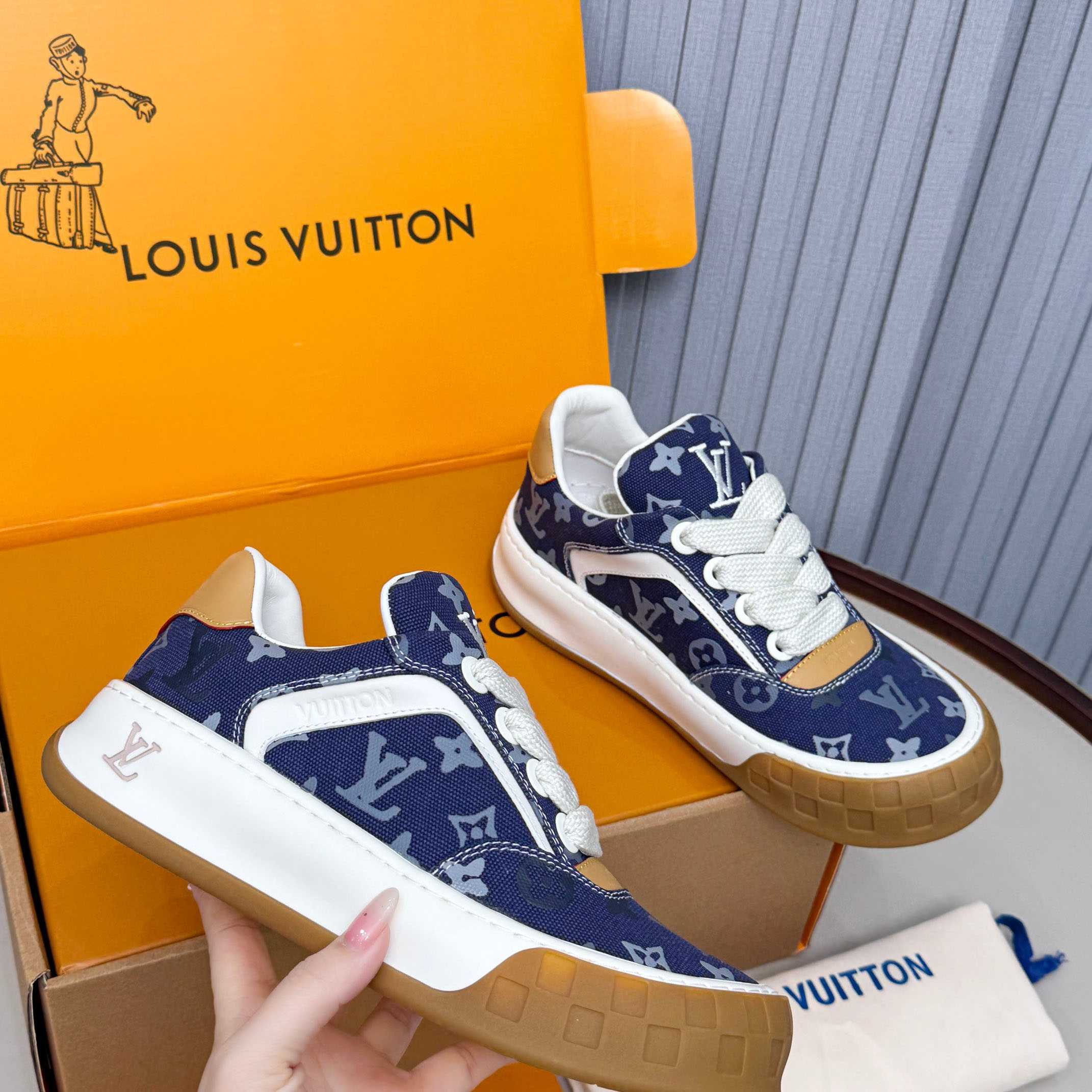 Louis Vuitton LV Tilted Sneaker 1AJCWL - DopestKickz