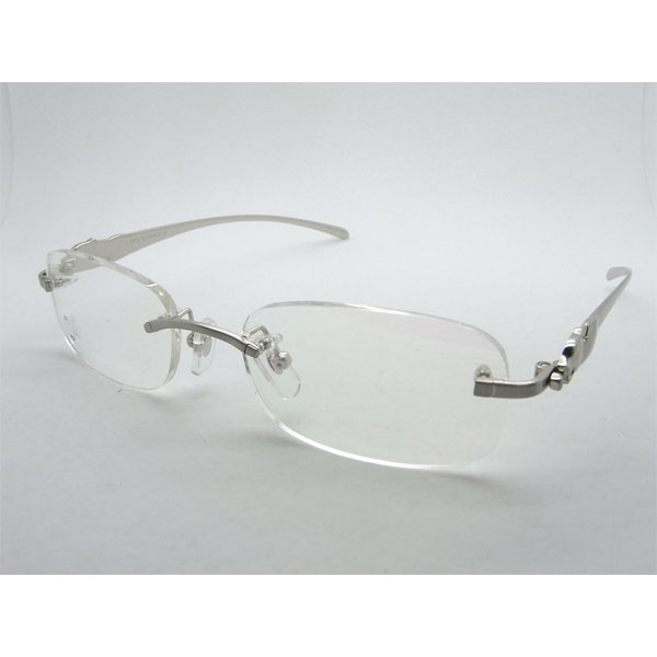 Cartier CT 5102336 Eyeglasses In Silver - DopestKickz