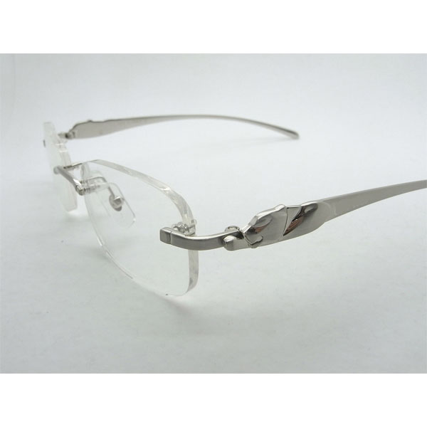 Cartier CT 5102336 Eyeglasses In Silver - DopestKickz