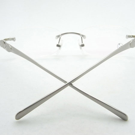 Cartier CT 5102336 Eyeglasses In Silver - DopestKickz