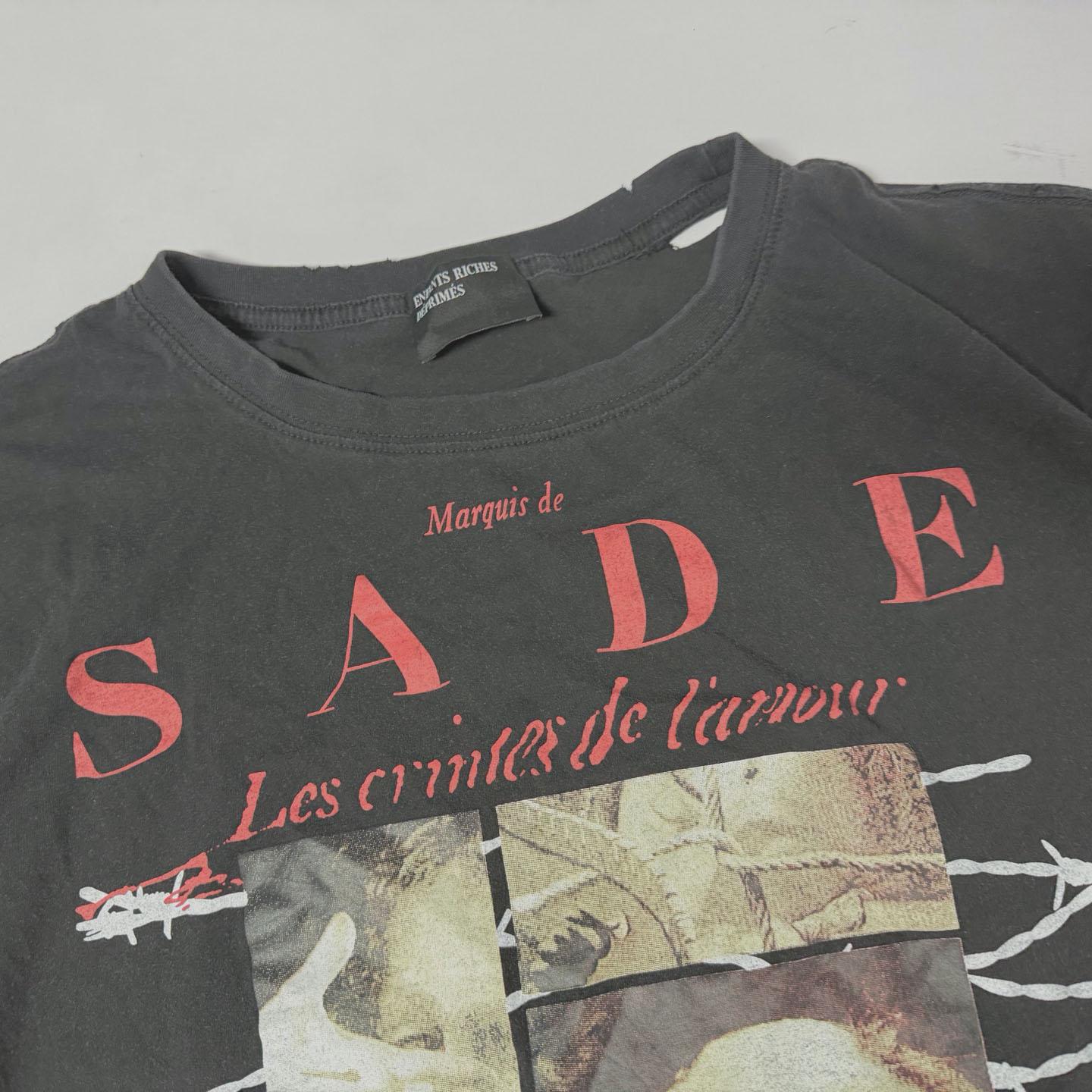 Enfants Riches Déprimés Les Crimes De L'aMour T-Shirt 'Thrashed Black' - DopestKickz