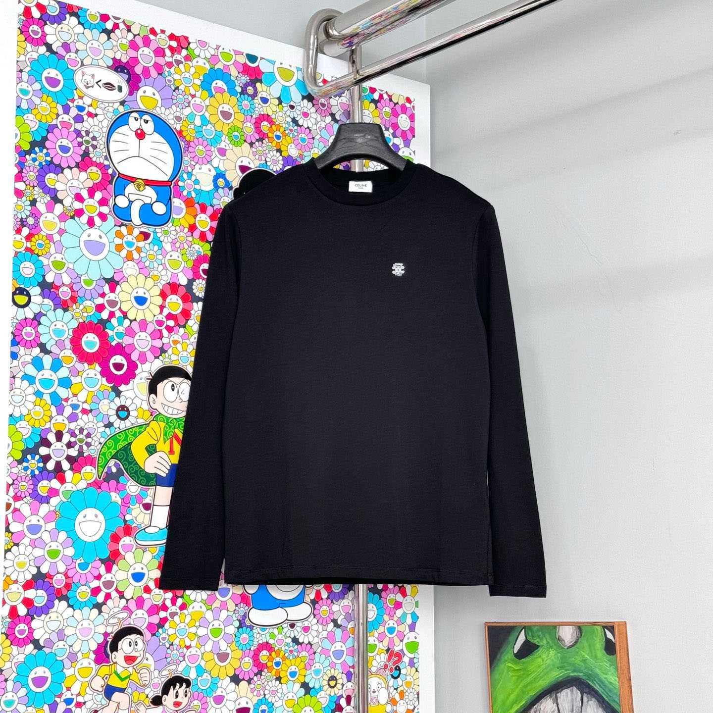 Celine Loose t-shirt IN Cotton Jersey - DopestKickz