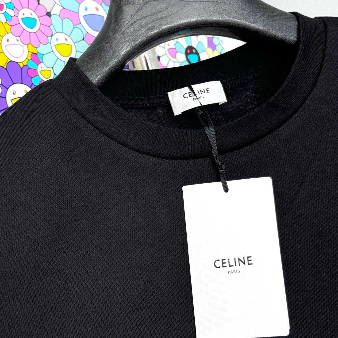 Celine Loose t-shirt IN Cotton Jersey - DopestKickz