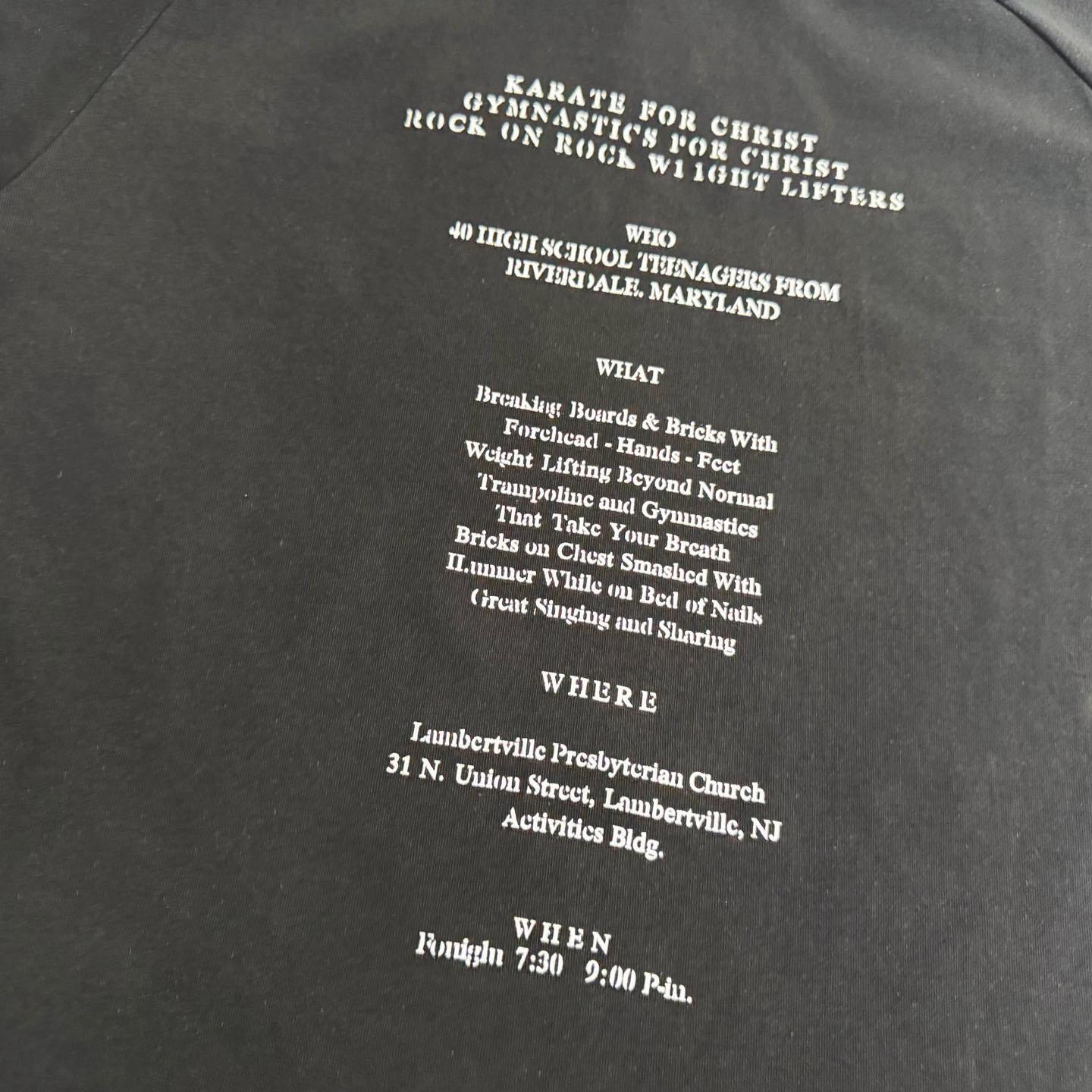 Enfants Riches Déprimés Karate For Jesus Raglan T-Shirt - DopestKickz