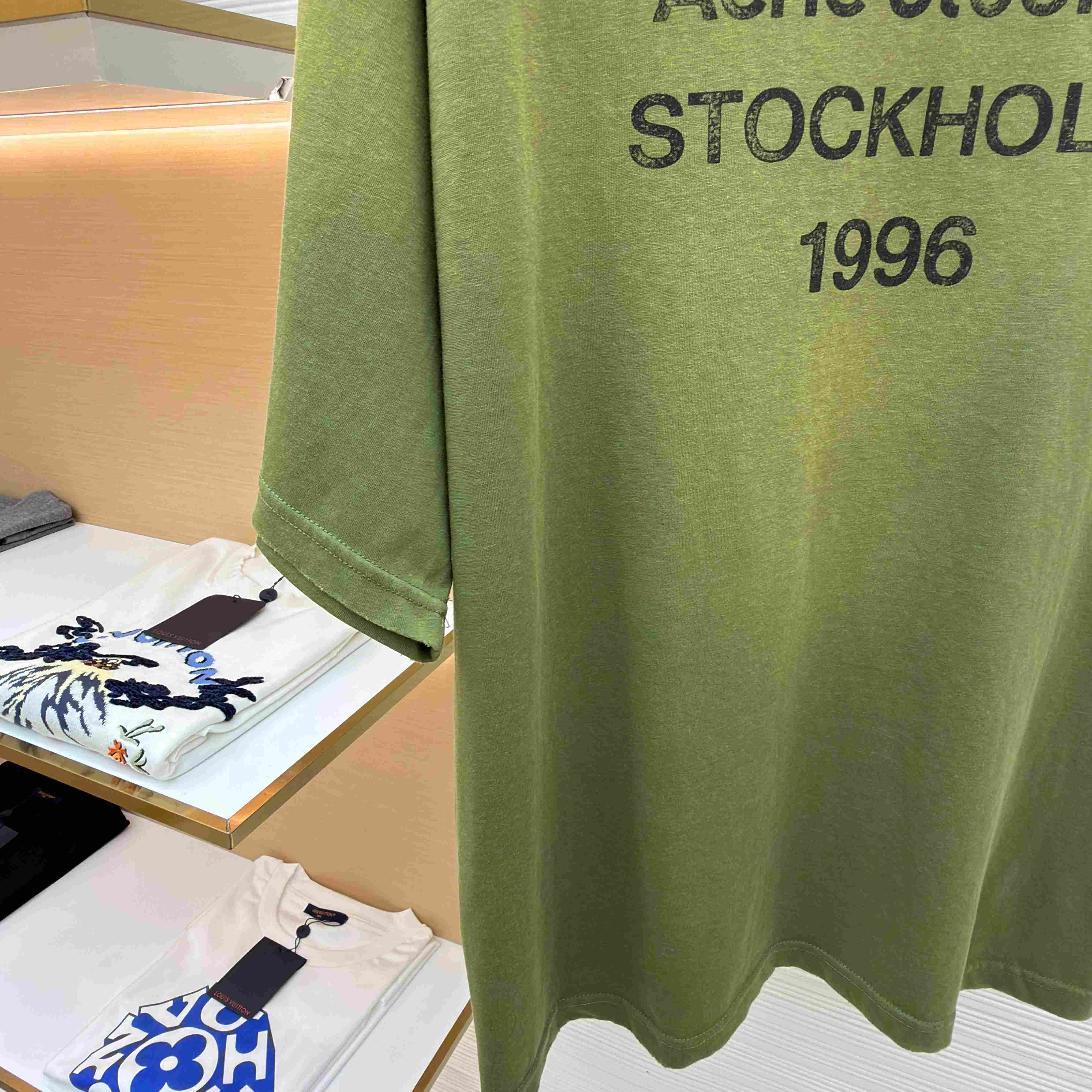 Acne Studios  Logo Tshirt - Relaxed Fit - DopestKickz