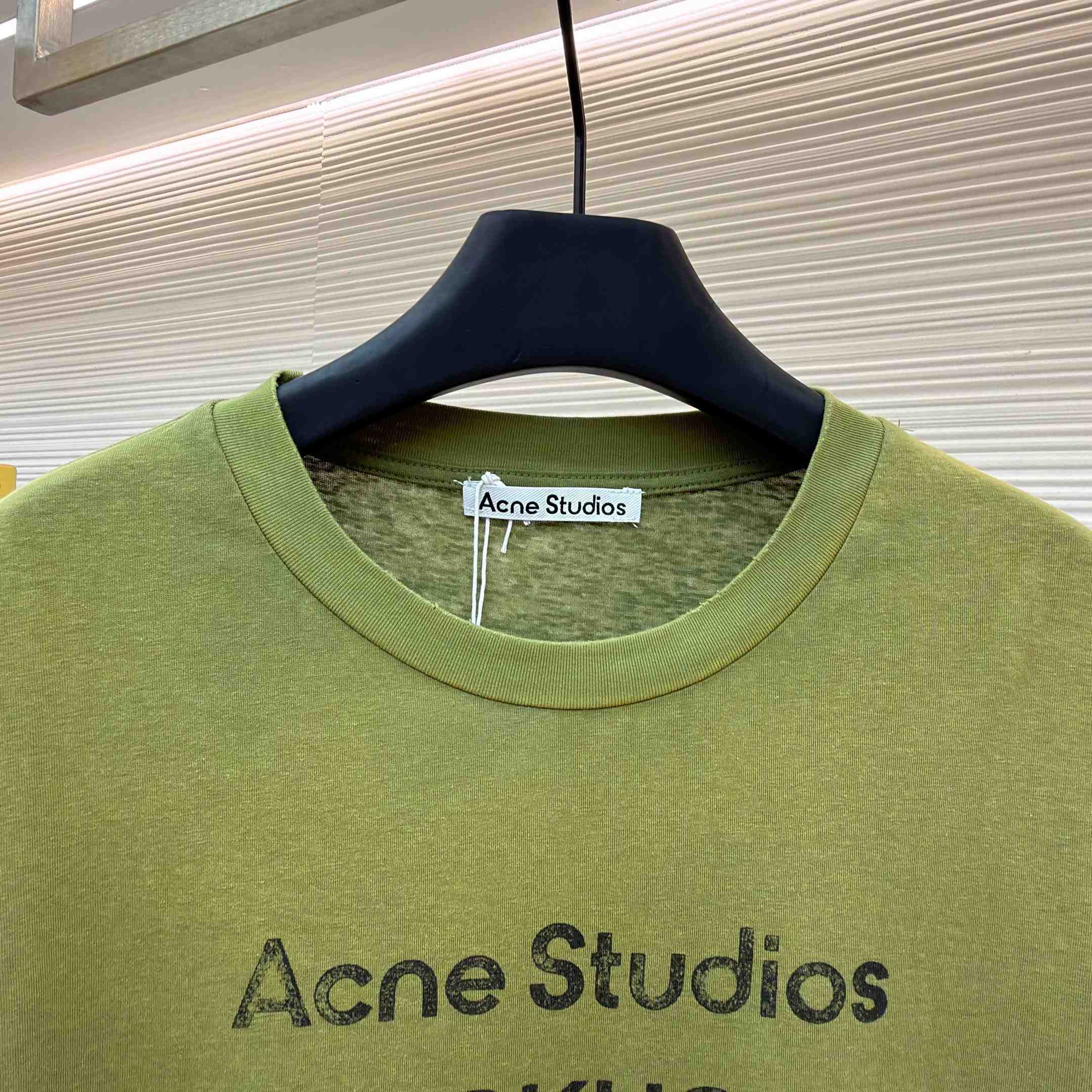 Acne Studios  Logo Tshirt - Relaxed Fit - DopestKickz