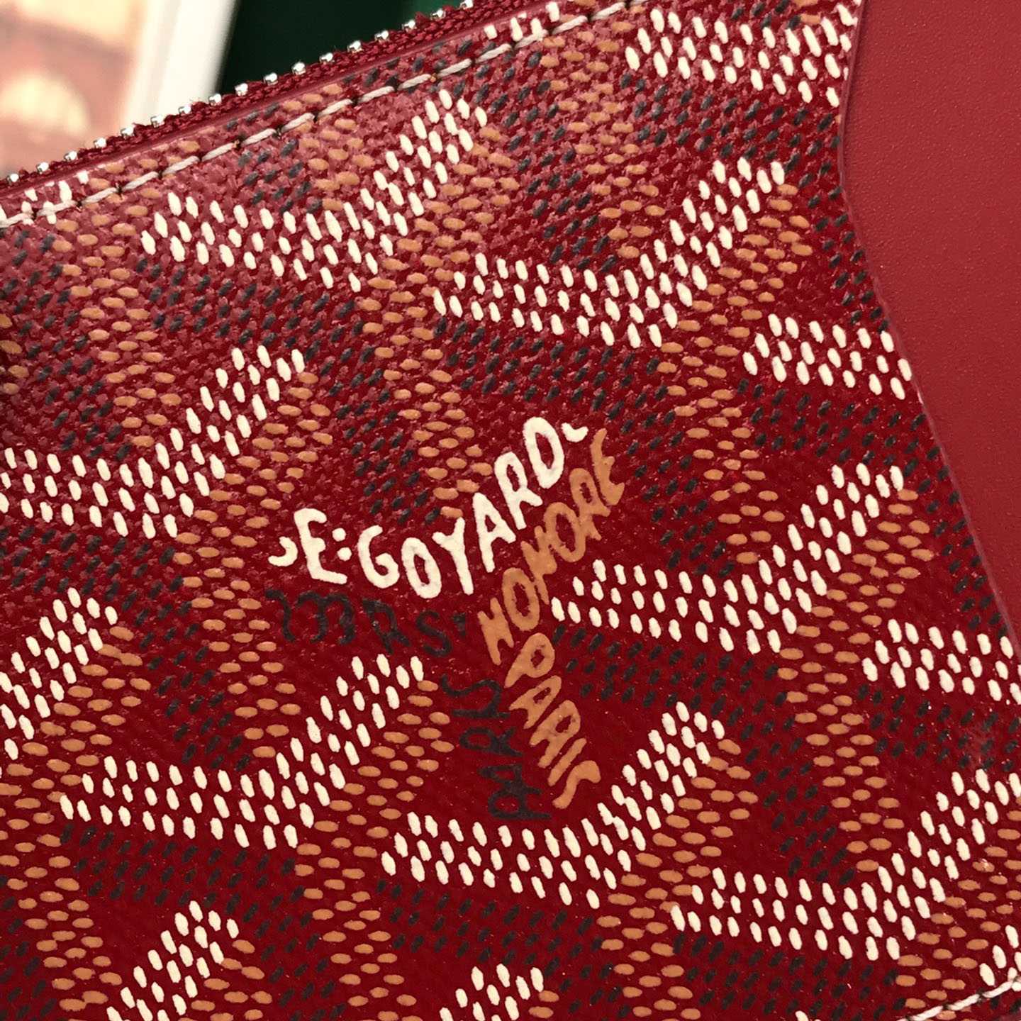 Goyard Bourbon Zipped Card Holder - DopestKickz