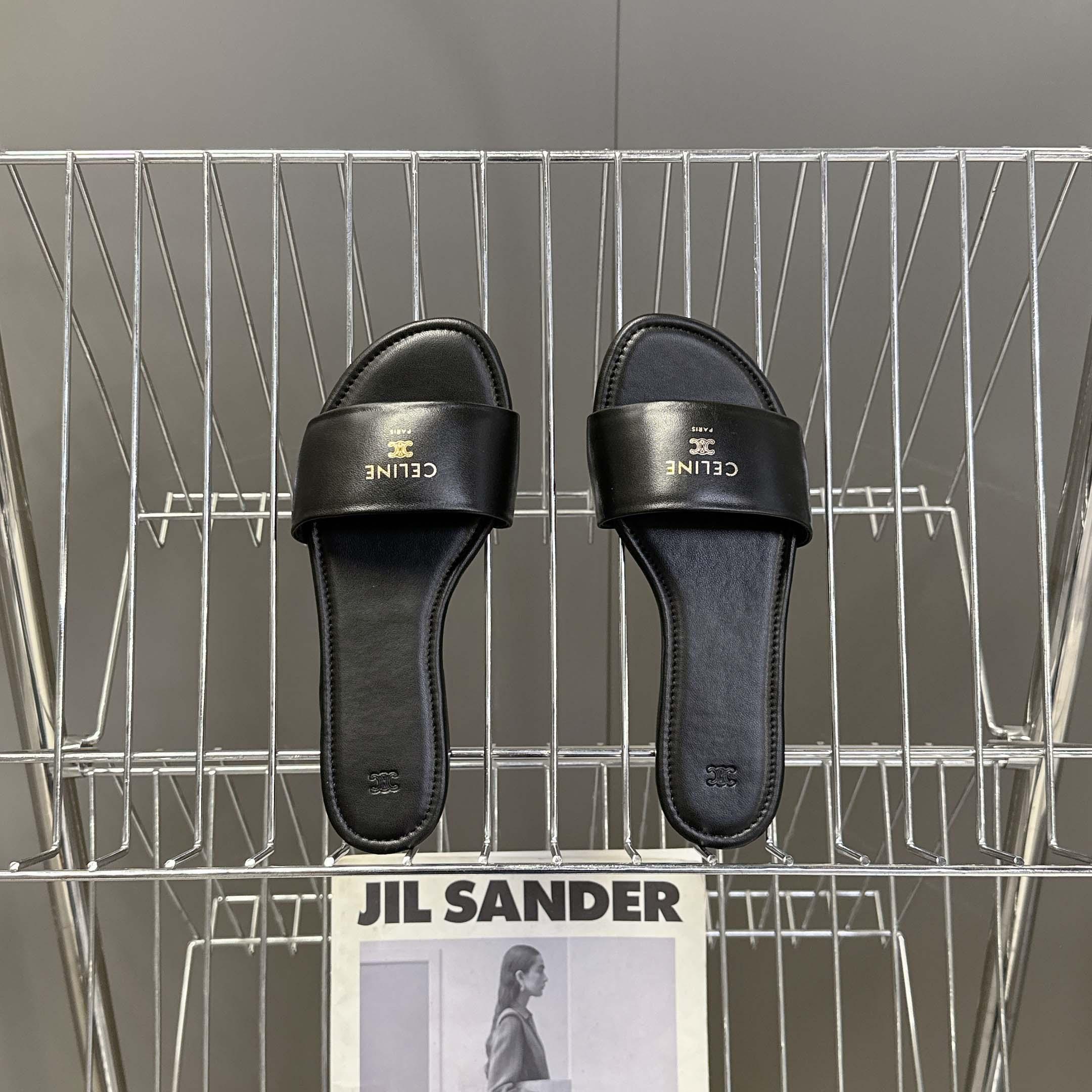 Celine Coast Mule In Lambskin - DopestKickz