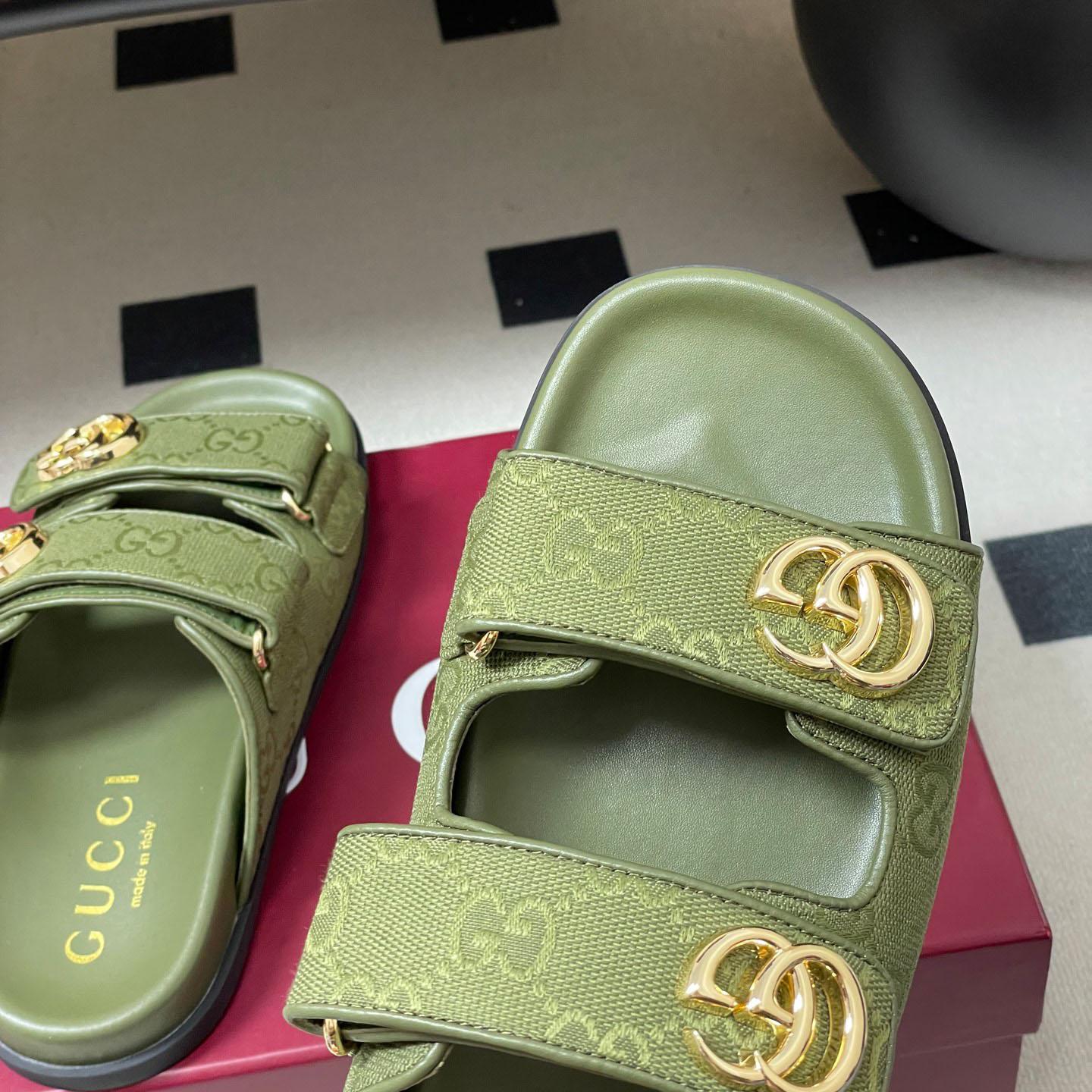 Gucci Sandal With Double G - DopestKickz