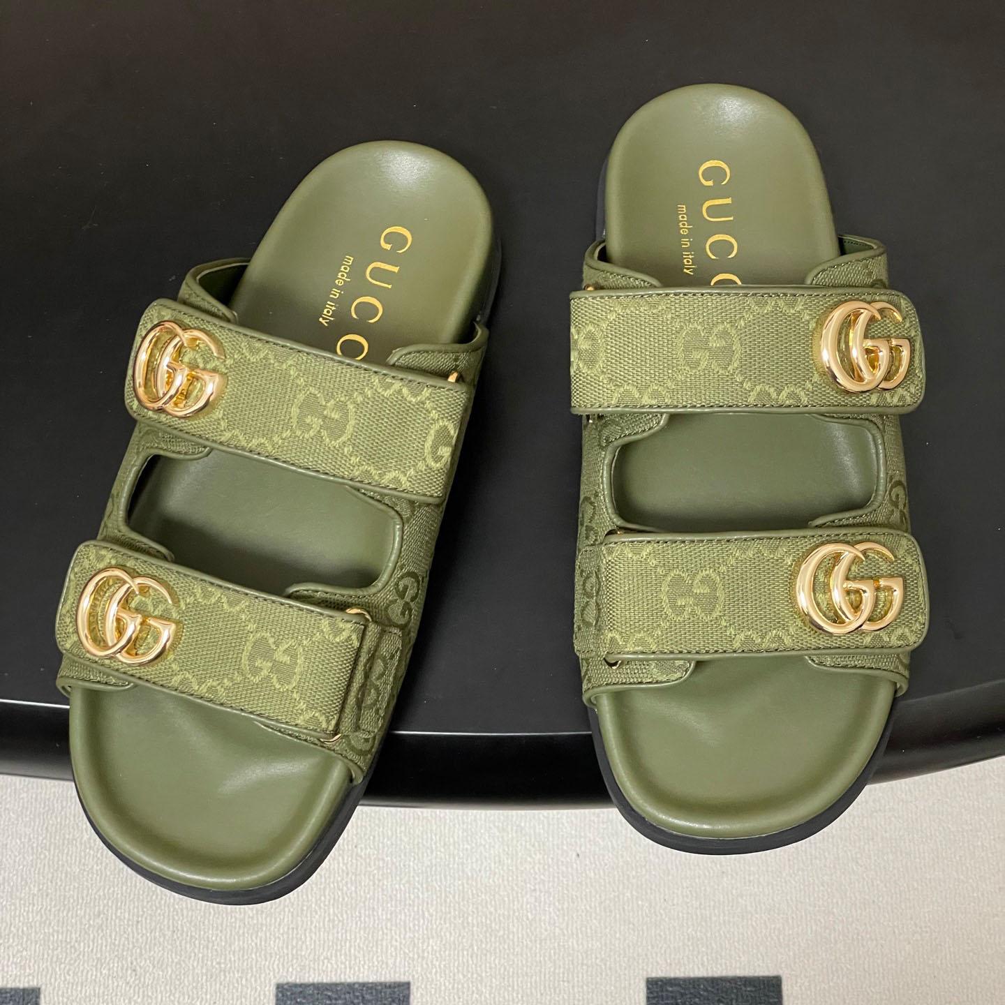 Gucci Sandal With Double G - DopestKickz