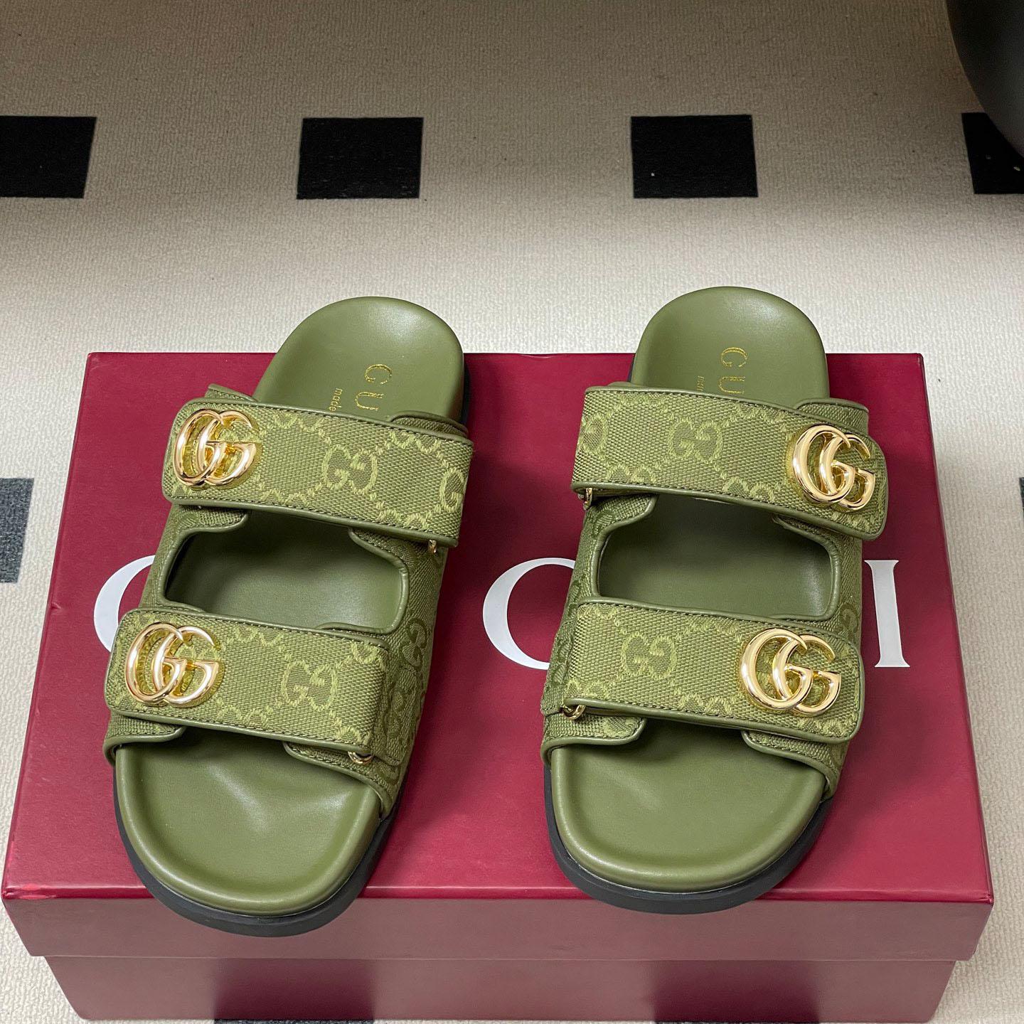 Gucci Sandal With Double G - DopestKickz