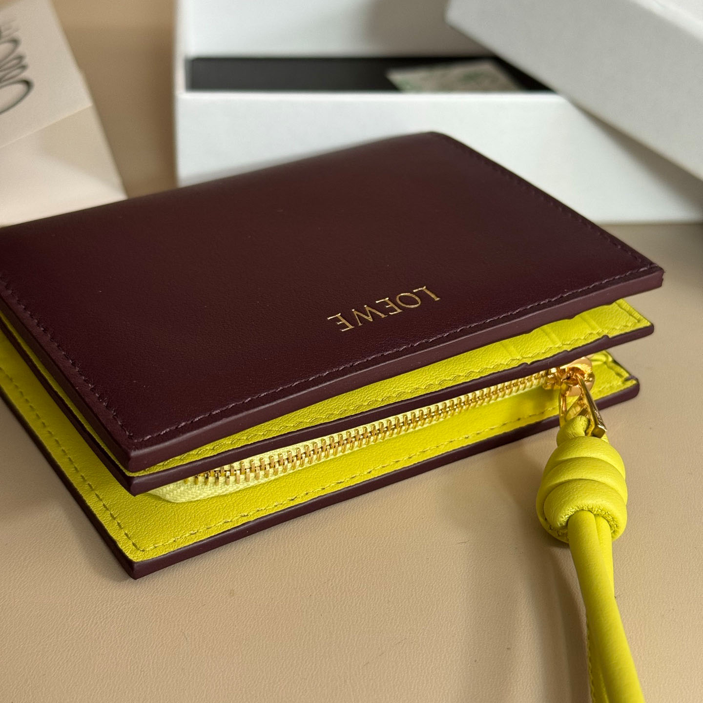 Loewe Knot Compact Wallet - DopestKickz