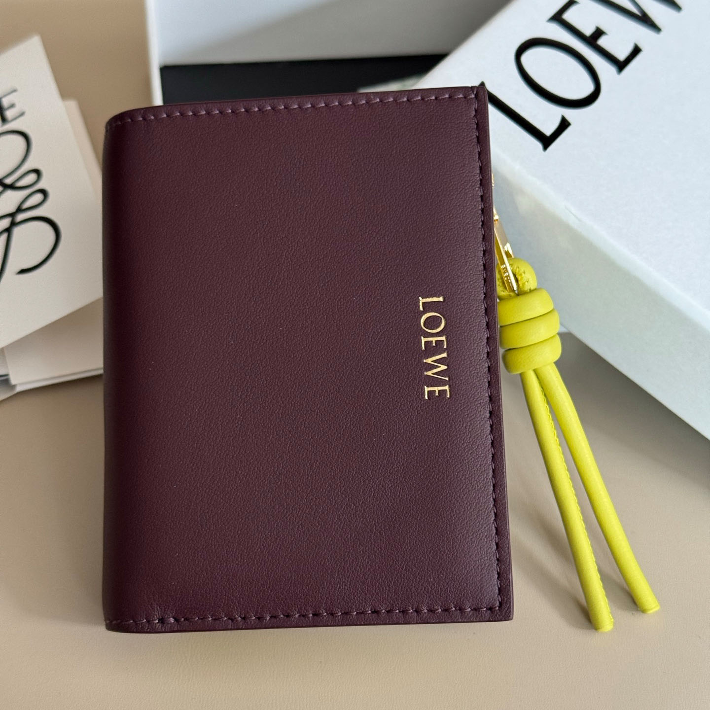 Loewe Knot Compact Wallet - DopestKickz