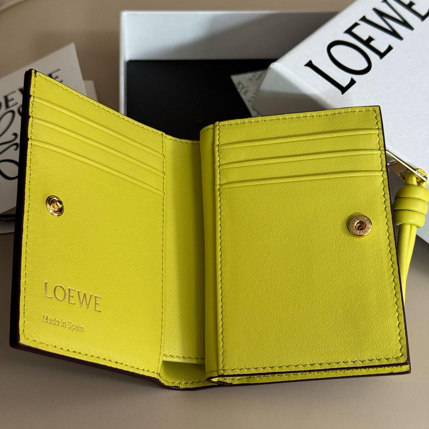 Loewe Knot Compact Wallet - DopestKickz