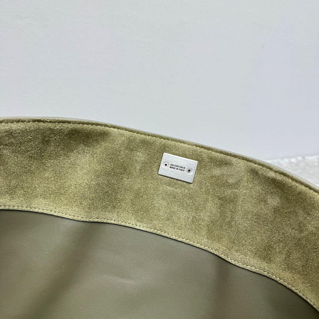 Balenciaga  Rodeo Handbag Medium In Khaki - DopestKickz
