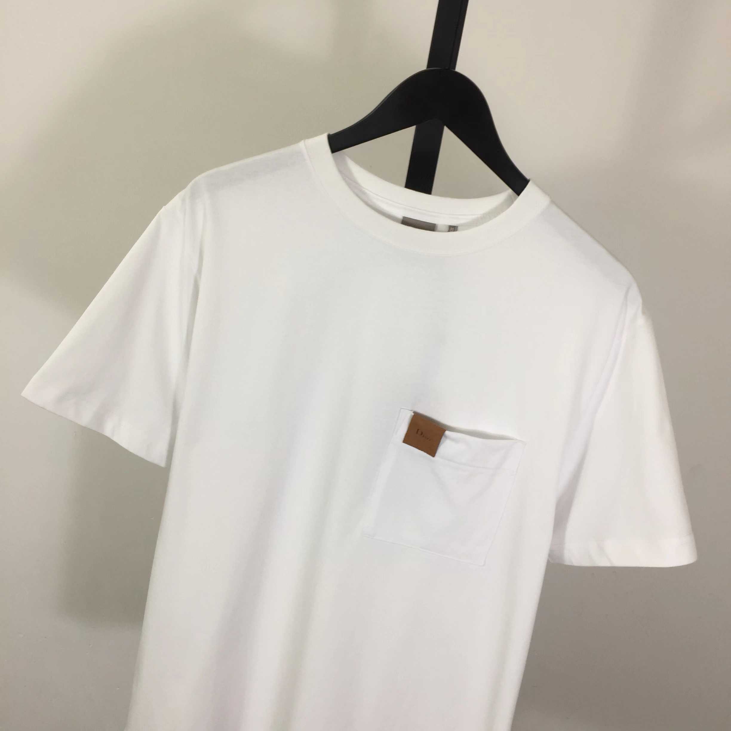Dior T-Shirt With Pocket, Relaxed Fit   - DopestKickz
