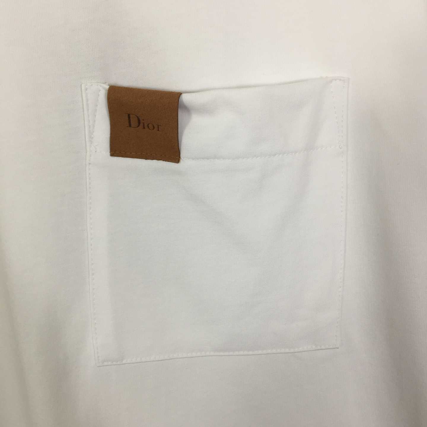 Dior T-Shirt With Pocket, Relaxed Fit   - DopestKickz