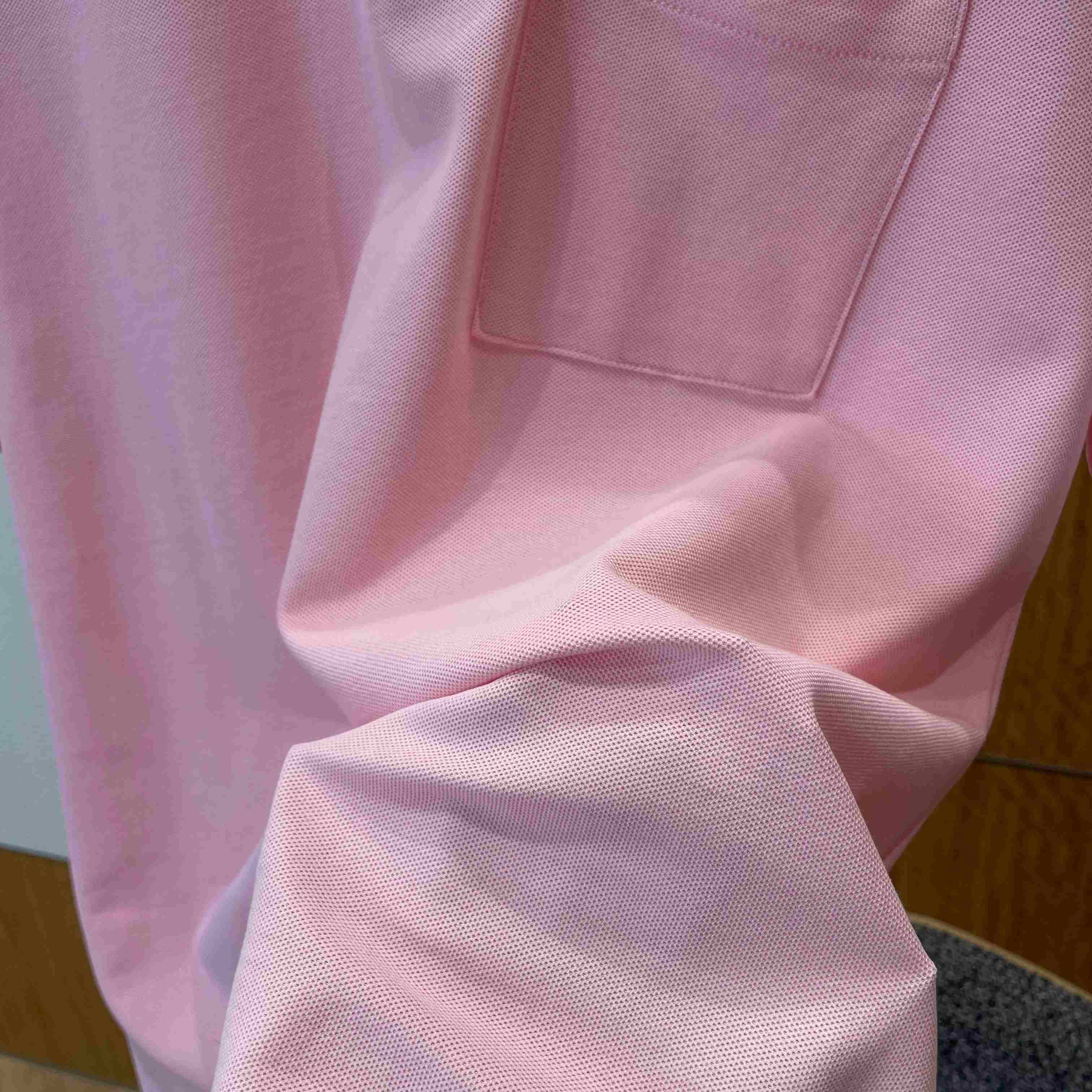 Dior Polo Shirt Lilac Cotton Piqué - DopestKickz