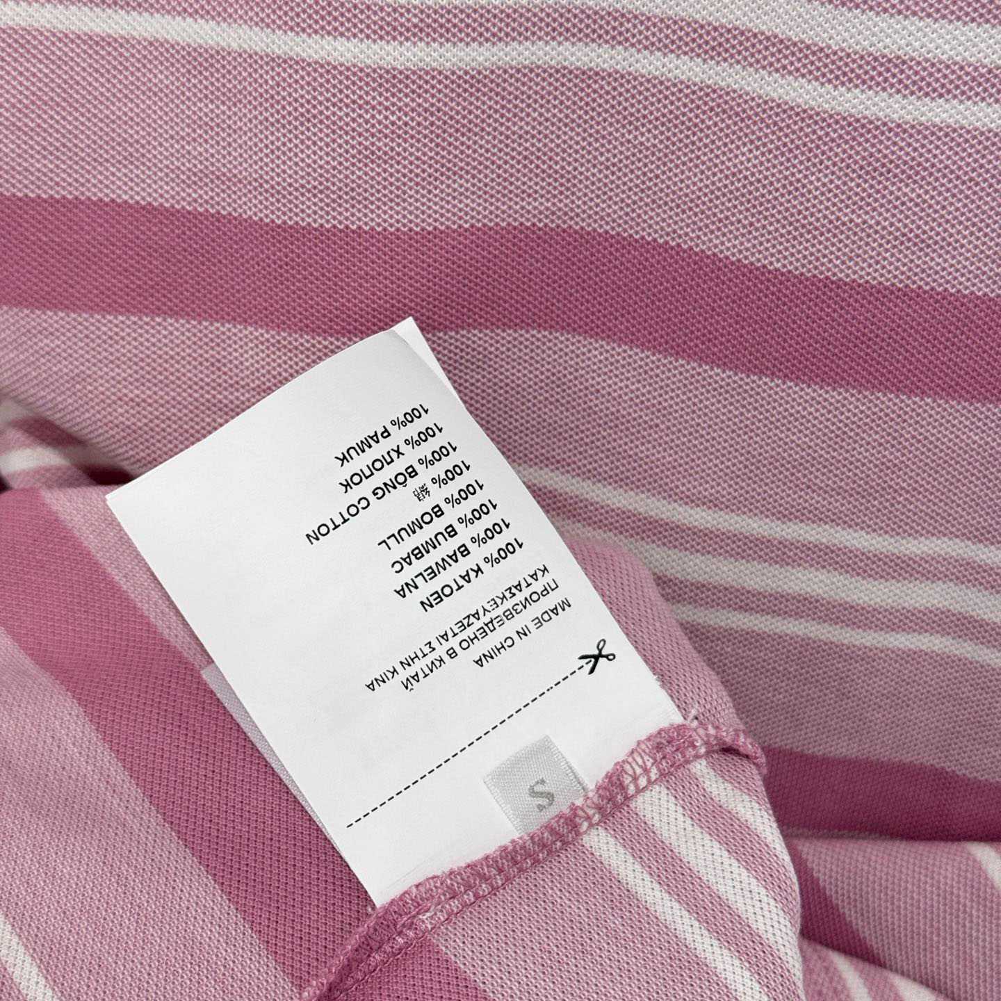 Prada Long-sleeved Striped Piqué Polo Shirt - DopestKickz