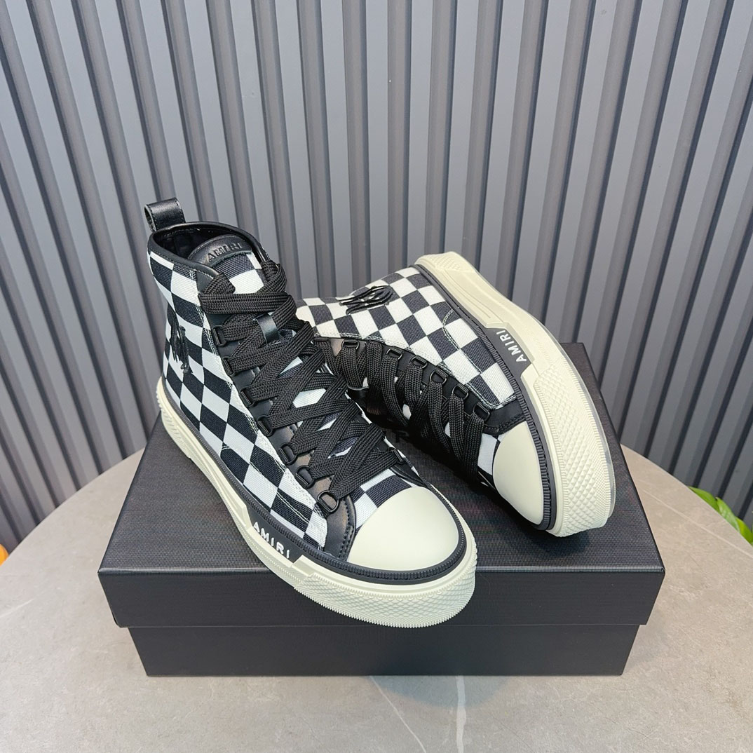 Amiri Court High 'Checkerboard' - DopestKickz