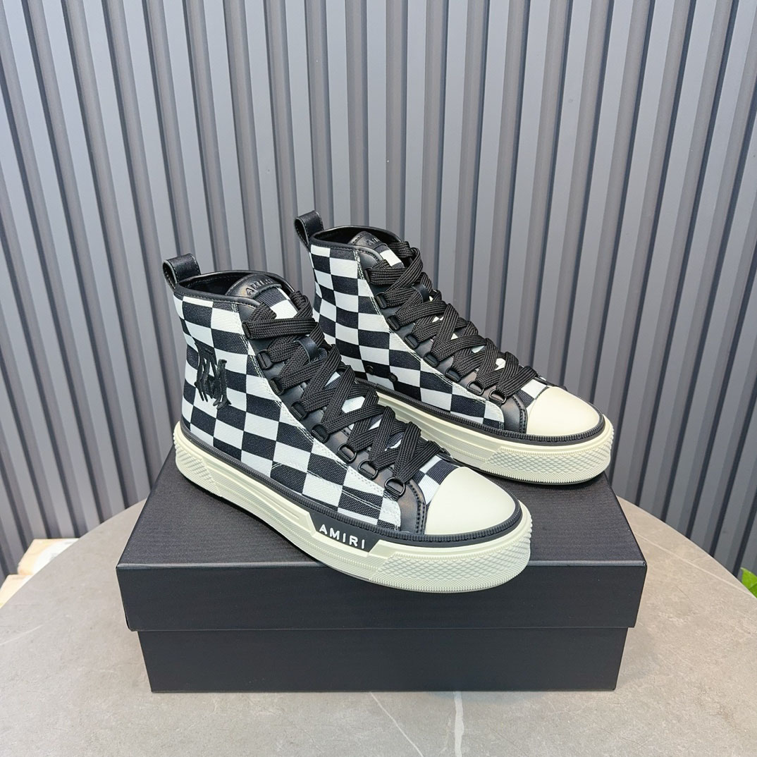 Amiri Court High 'Checkerboard' - DopestKickz