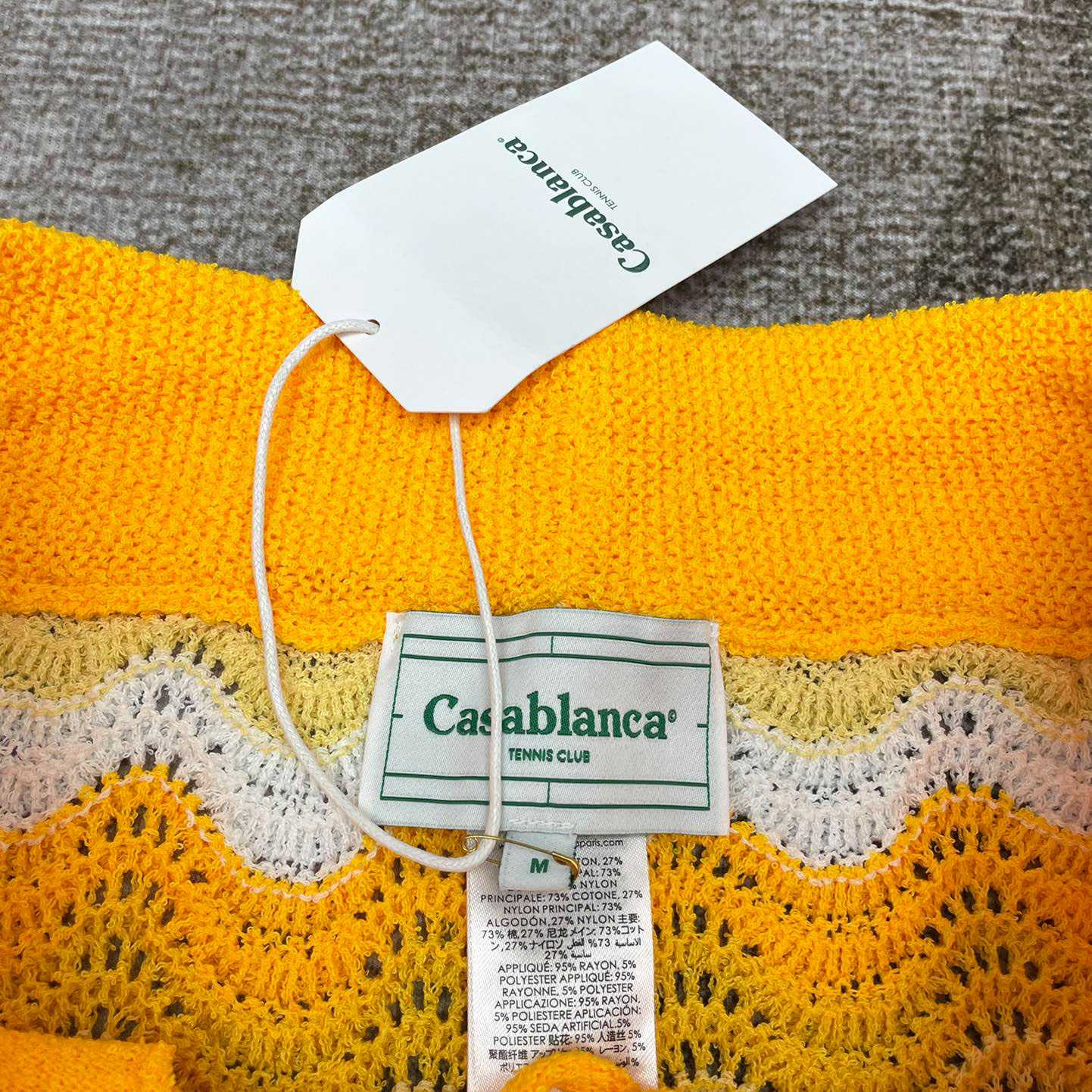 Casablanca Clamshell Knit Shorts D0010 - DopestKickz