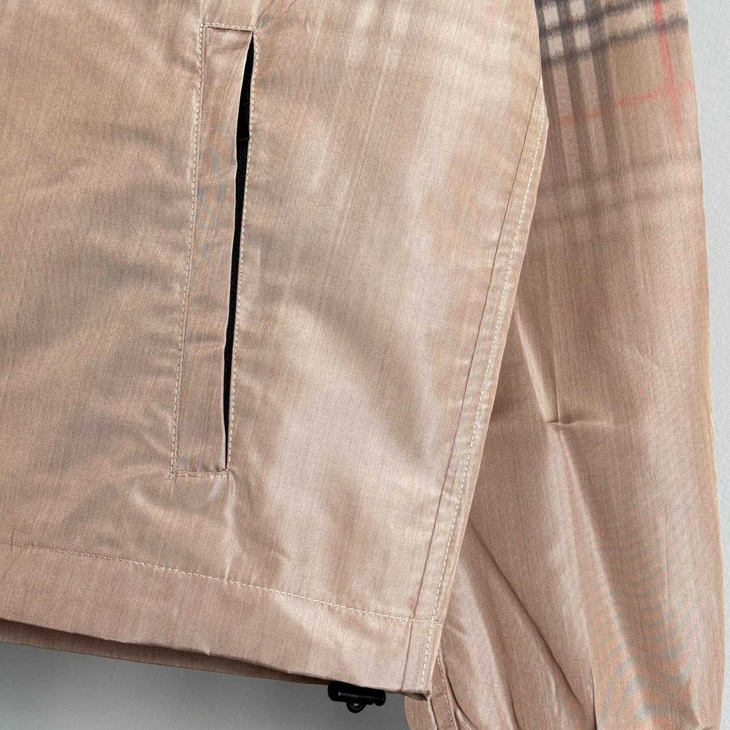 Burberry Gradient Check Hooded Jacket - DopestKickz