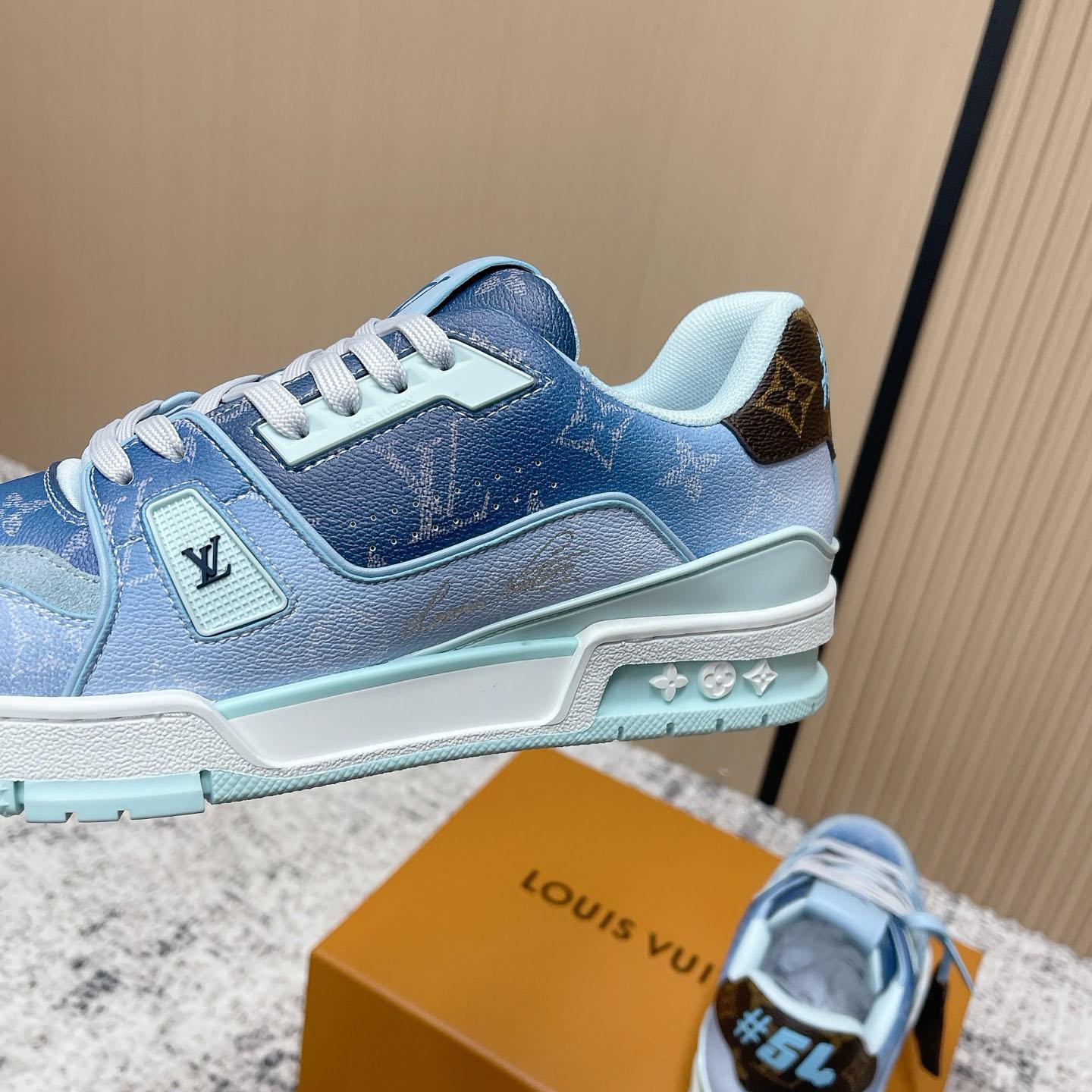 Louis Vuitton LV Trainer Sneaker  1AJTQO - DopestKickz