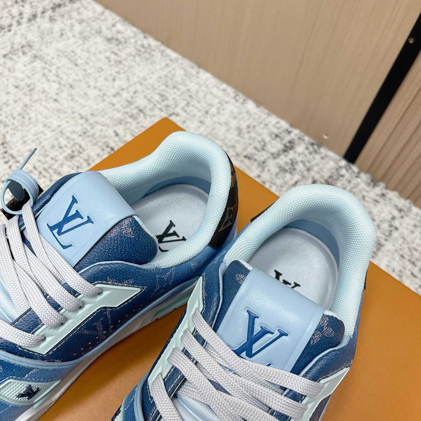 Louis Vuitton LV Trainer Sneaker  1AJTQO - DopestKickz