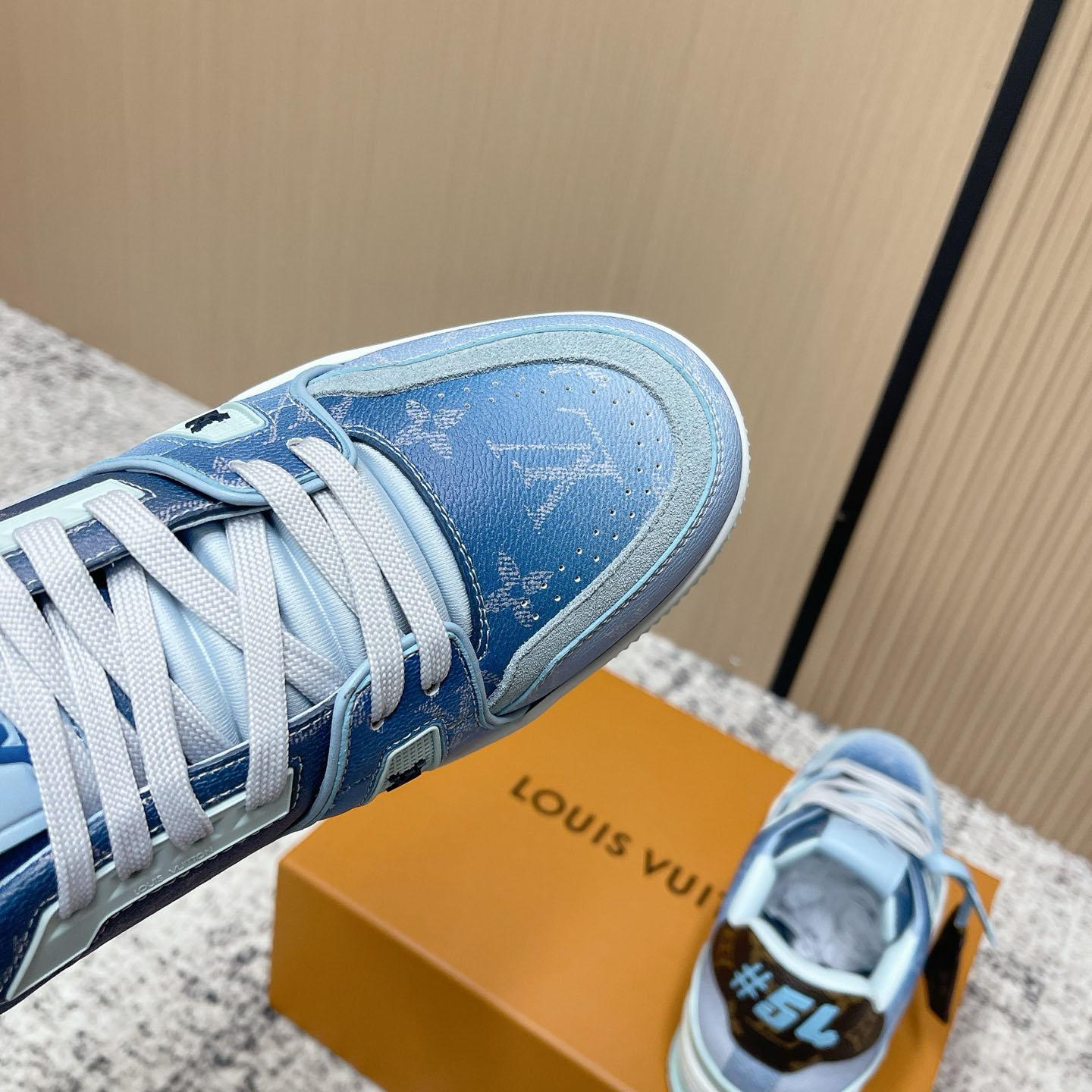 Louis Vuitton LV Trainer Sneaker  1AJTQO - DopestKickz