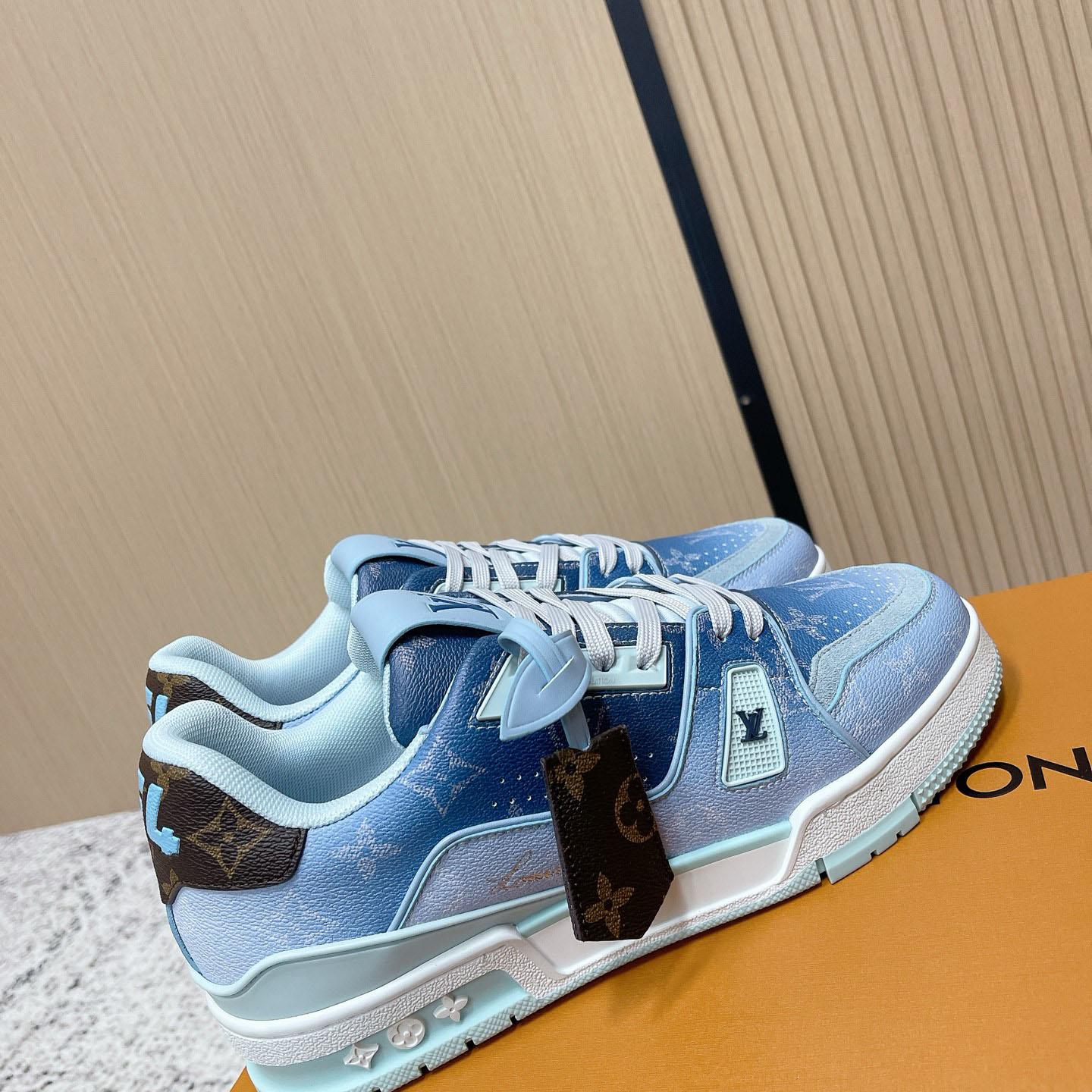 Louis Vuitton LV Trainer Sneaker  1AJTQO - DopestKickz