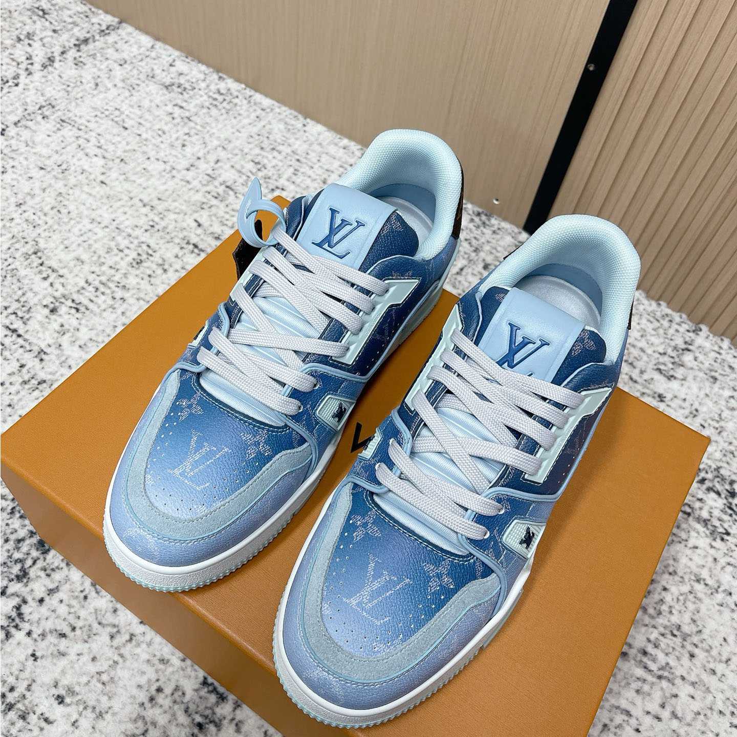 Louis Vuitton LV Trainer Sneaker  1AJTQO - DopestKickz