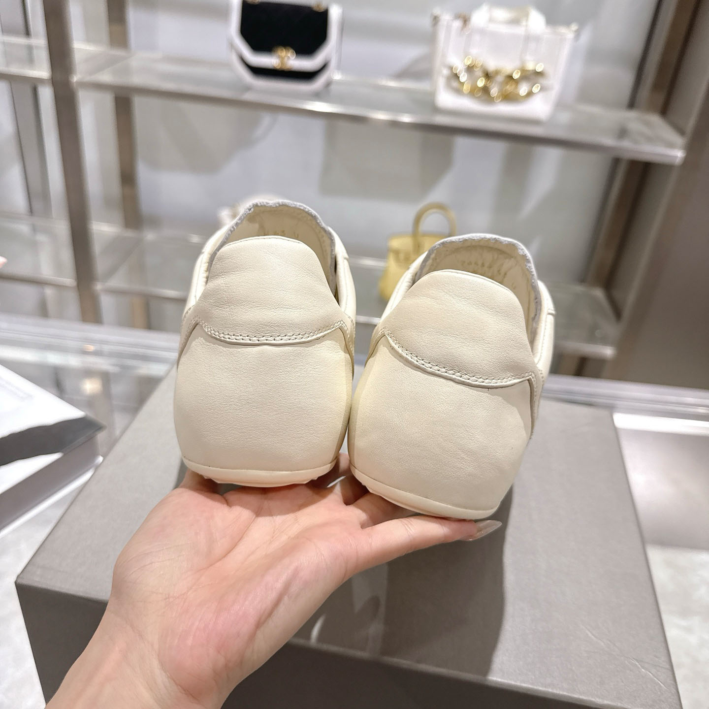 Rick Owens Off-White Temple Minimal Sneakers - DopestKickz