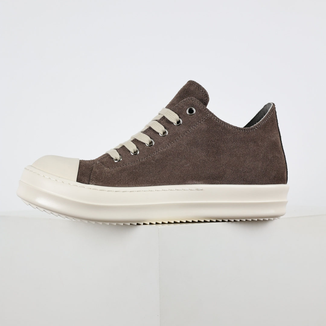 Rick Owens Ramones Suede Sneakers - DopestKickz