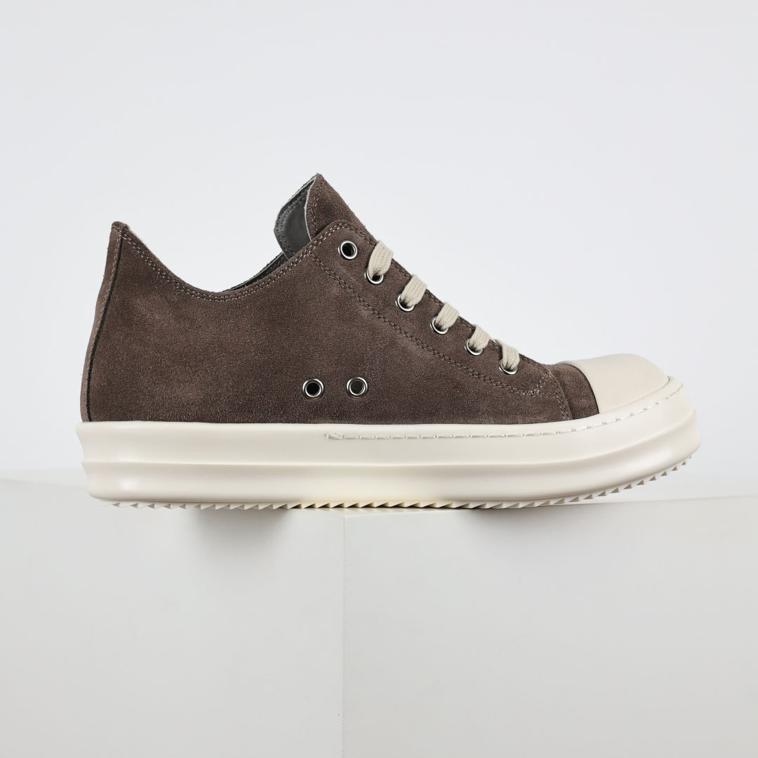 Rick Owens Ramones Suede Sneakers - DopestKickz