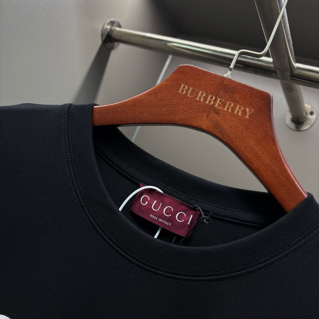 Gucci Printed Cotton Jersey T-shirt - DopestKickz