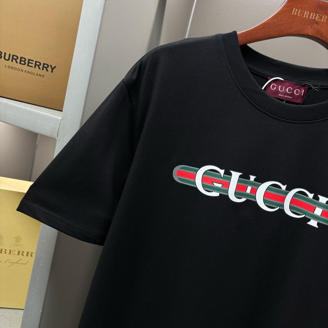 Gucci Printed Cotton Jersey T-shirt - DopestKickz