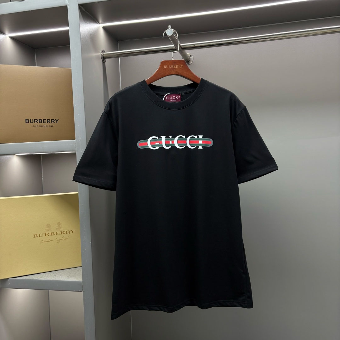 Gucci Printed Cotton Jersey T-shirt - DopestKickz