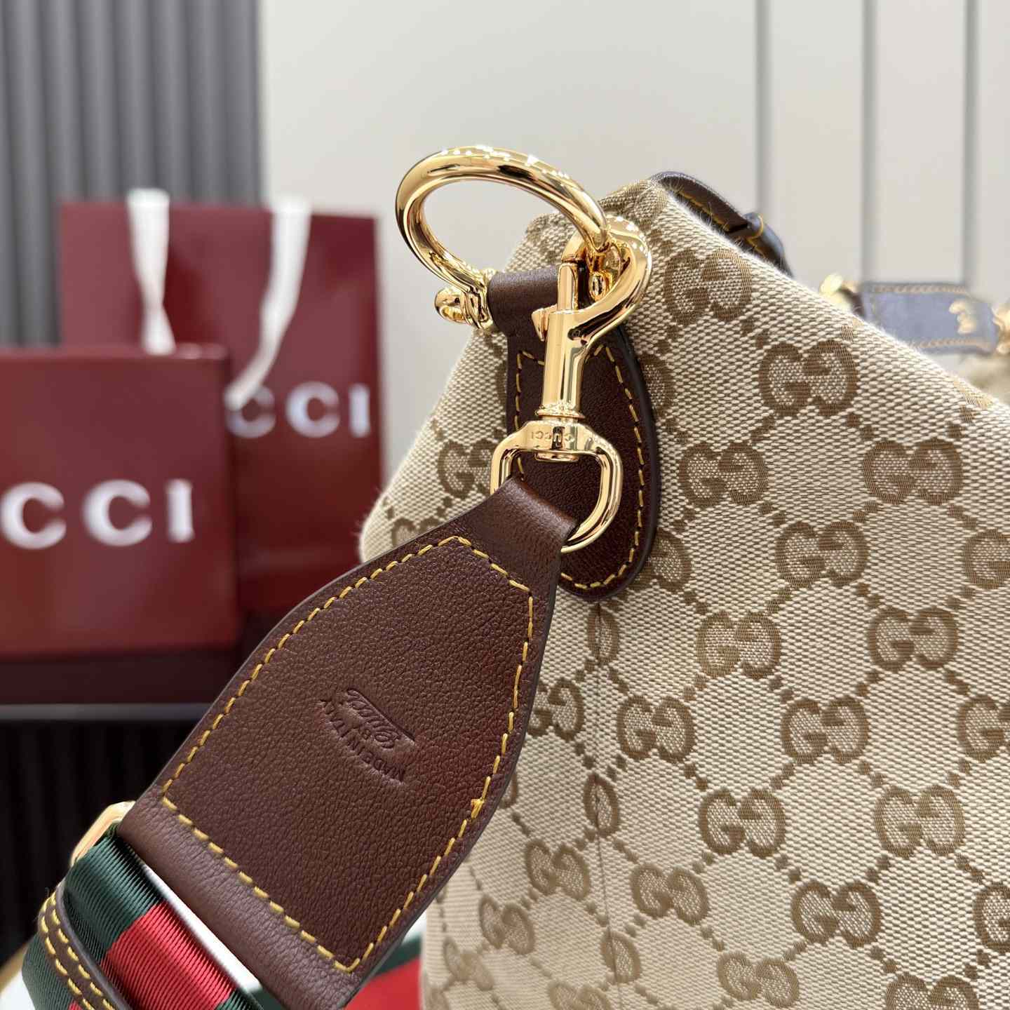 Gucci Brera Medium Crossbody Bag - DopestKickz