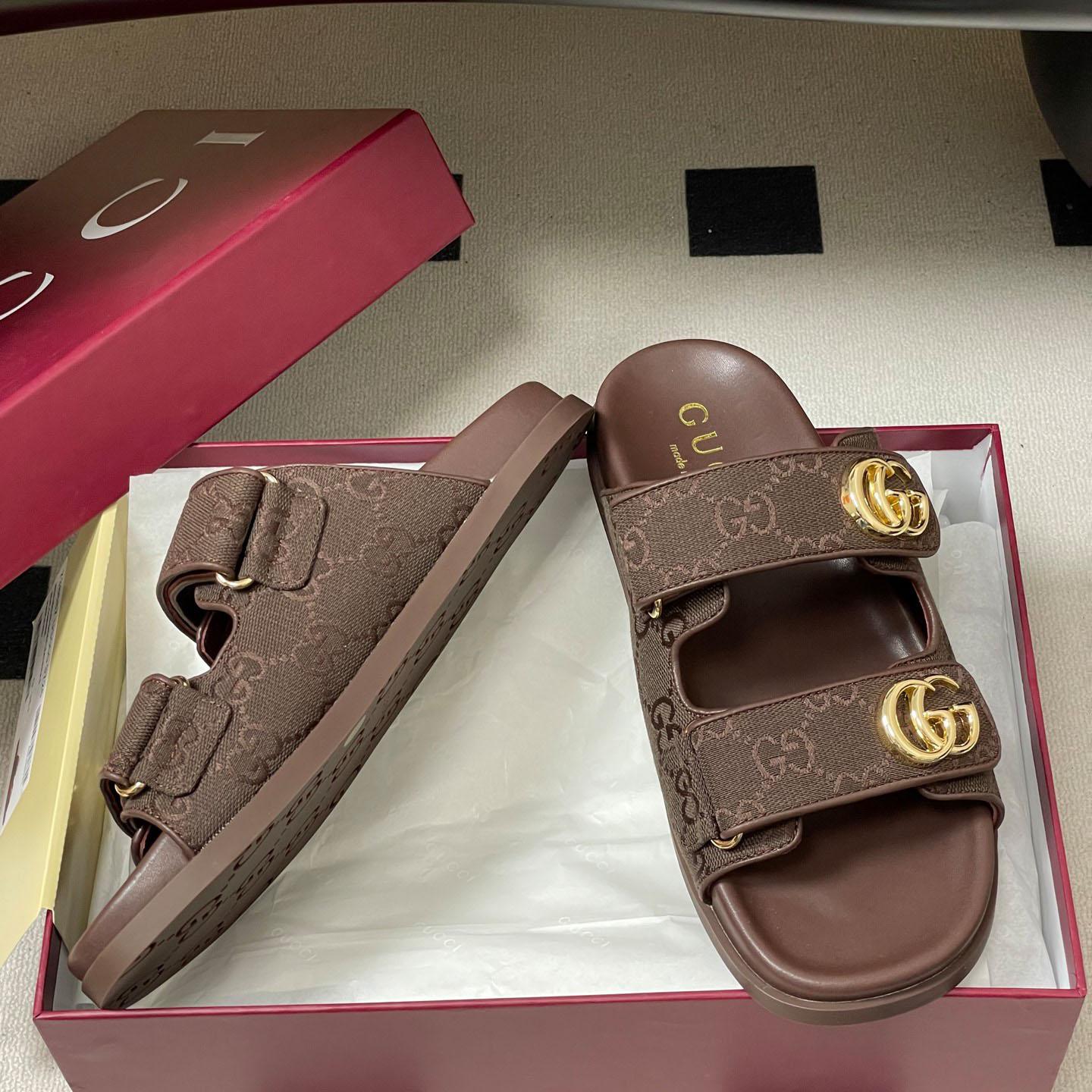 Gucci Sandal With Double G - DopestKickz