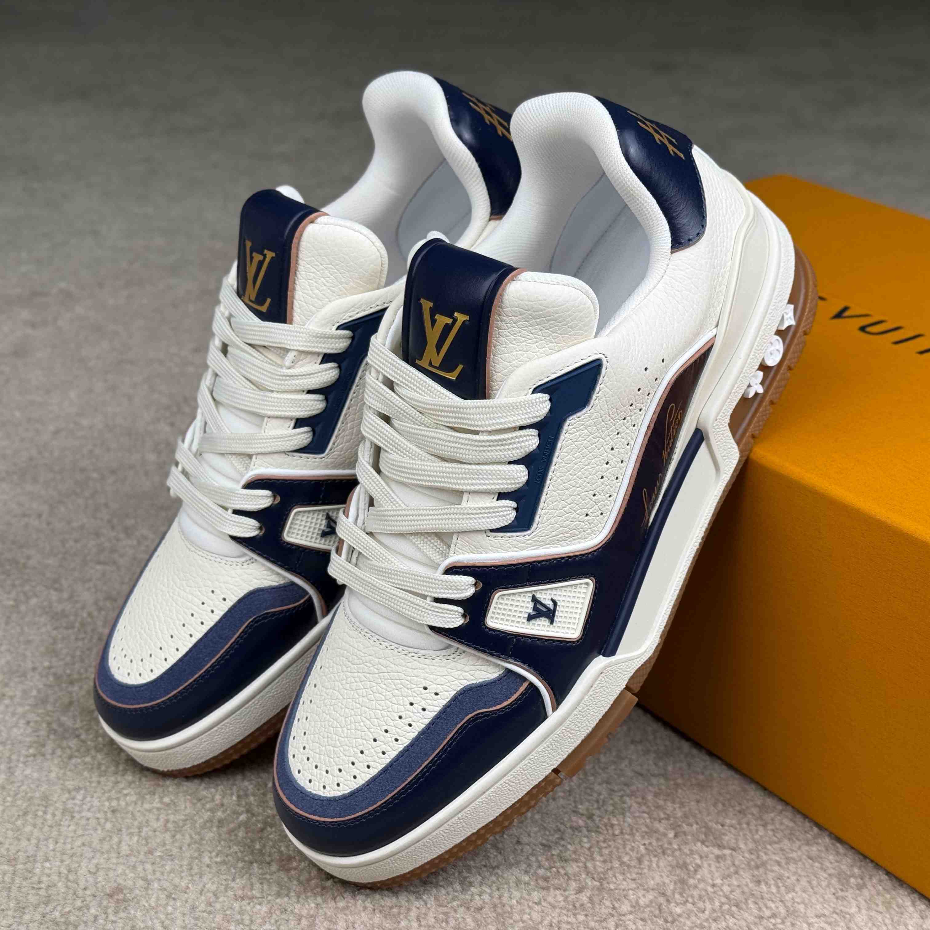 Louis Vuitton LV Trainer Sneaker  1AKB8Y - DopestKickz