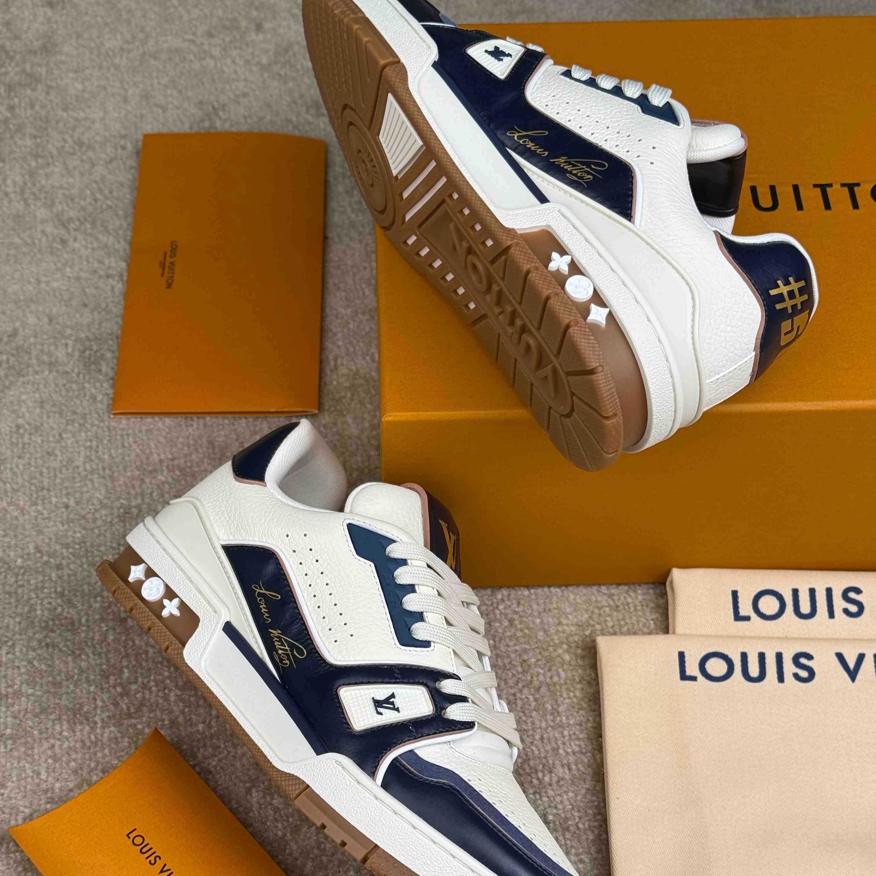 Louis Vuitton LV Trainer Sneaker  1AKB8Y - DopestKickz