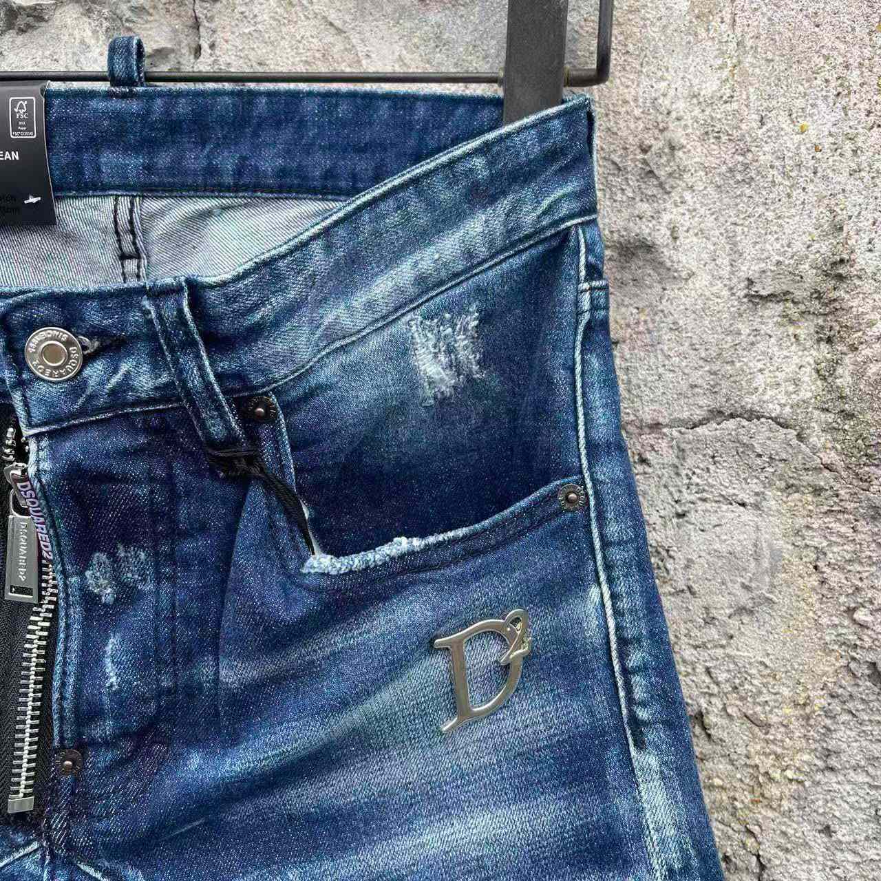 Dsquared2  Denim Shorts   D602 - DopestKickz