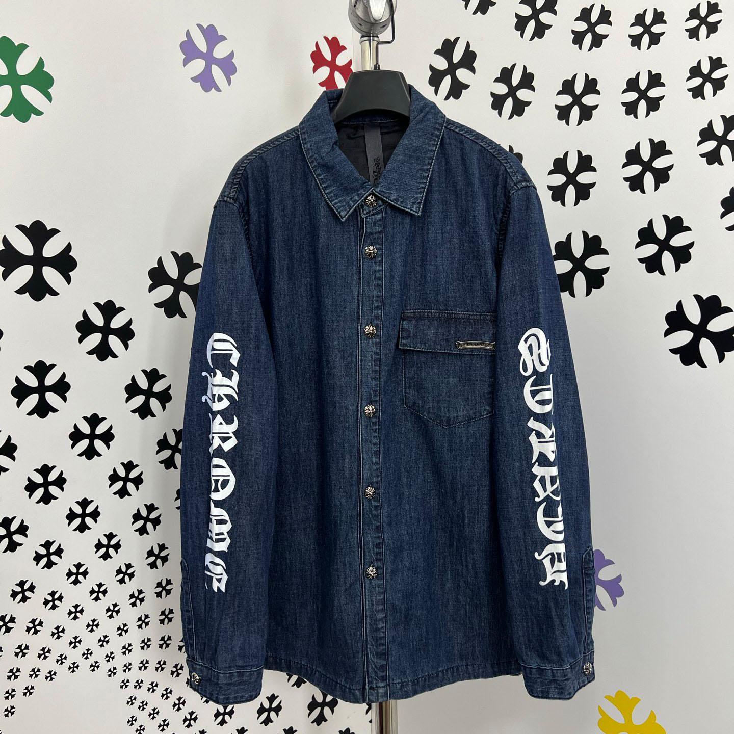Chrome Hearts Turbo Diesel Workn Padded Shirt Jacket - DopestKickz