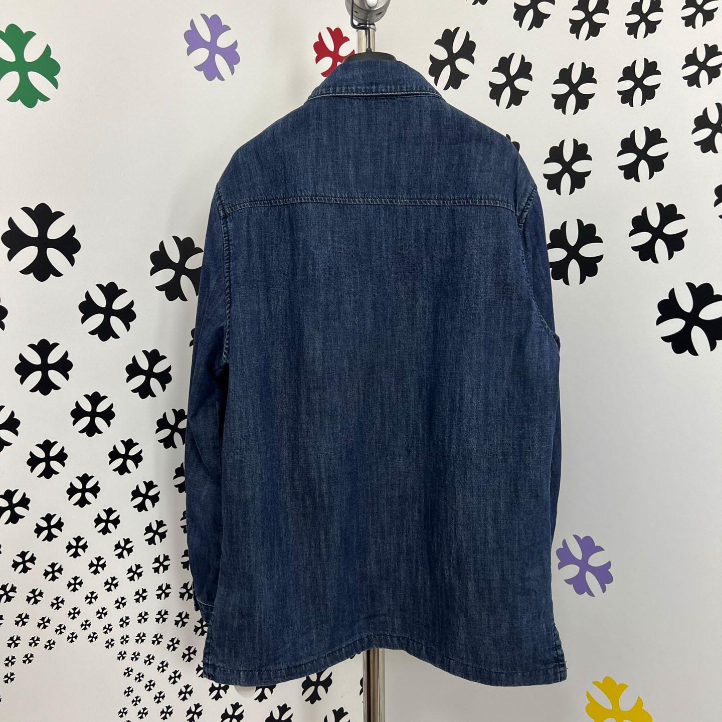 Chrome Hearts Turbo Diesel Workn Padded Shirt Jacket - DopestKickz
