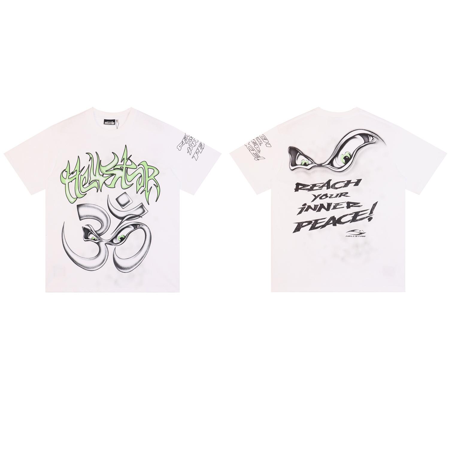 Hellstar  Reach Your Inner Peace Om T-Shirt - DopestKickz