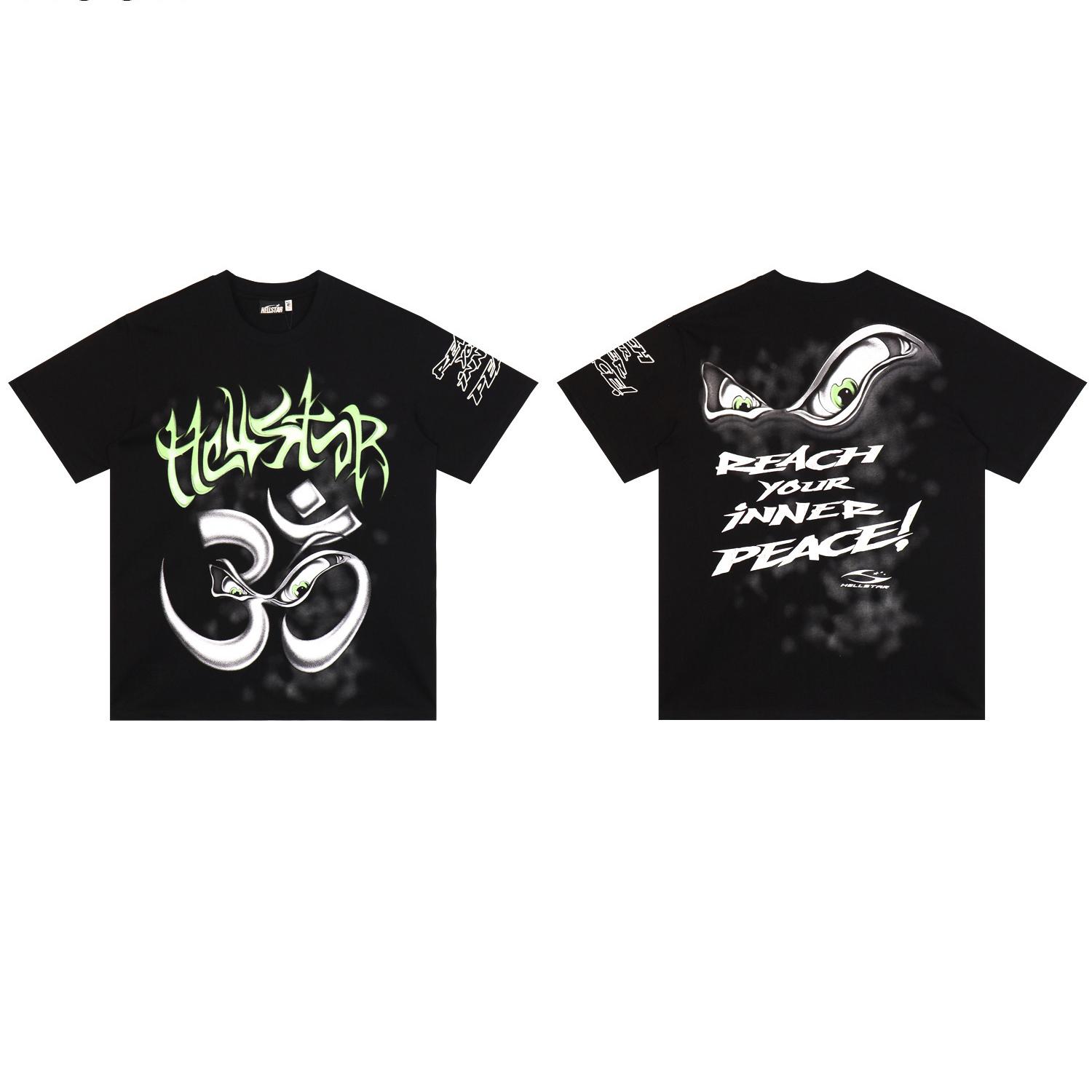 Hellstar  Reach Your Inner Peace Om T-Shirt - DopestKickz