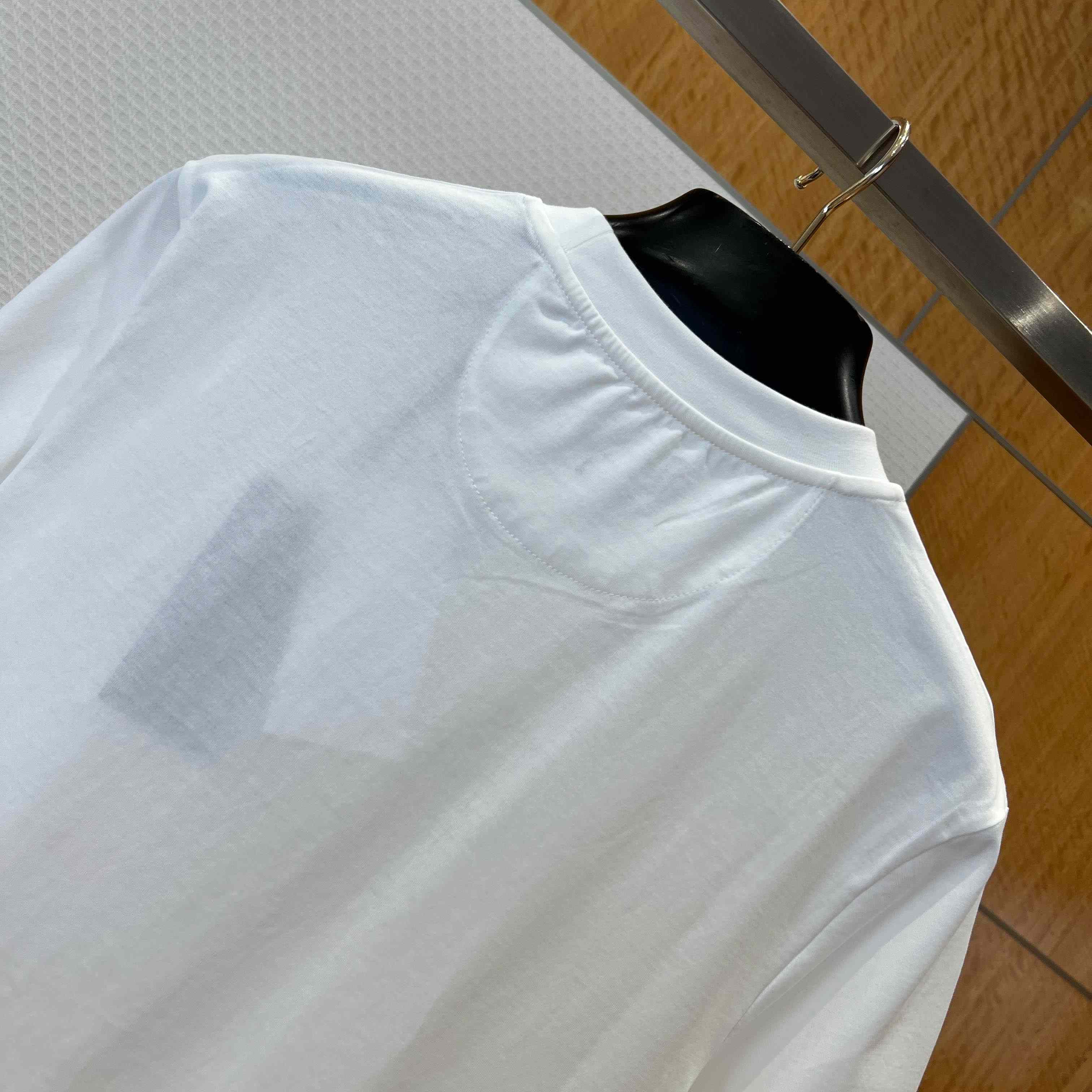 Fendi White Cotton T-shirt - DopestKickz