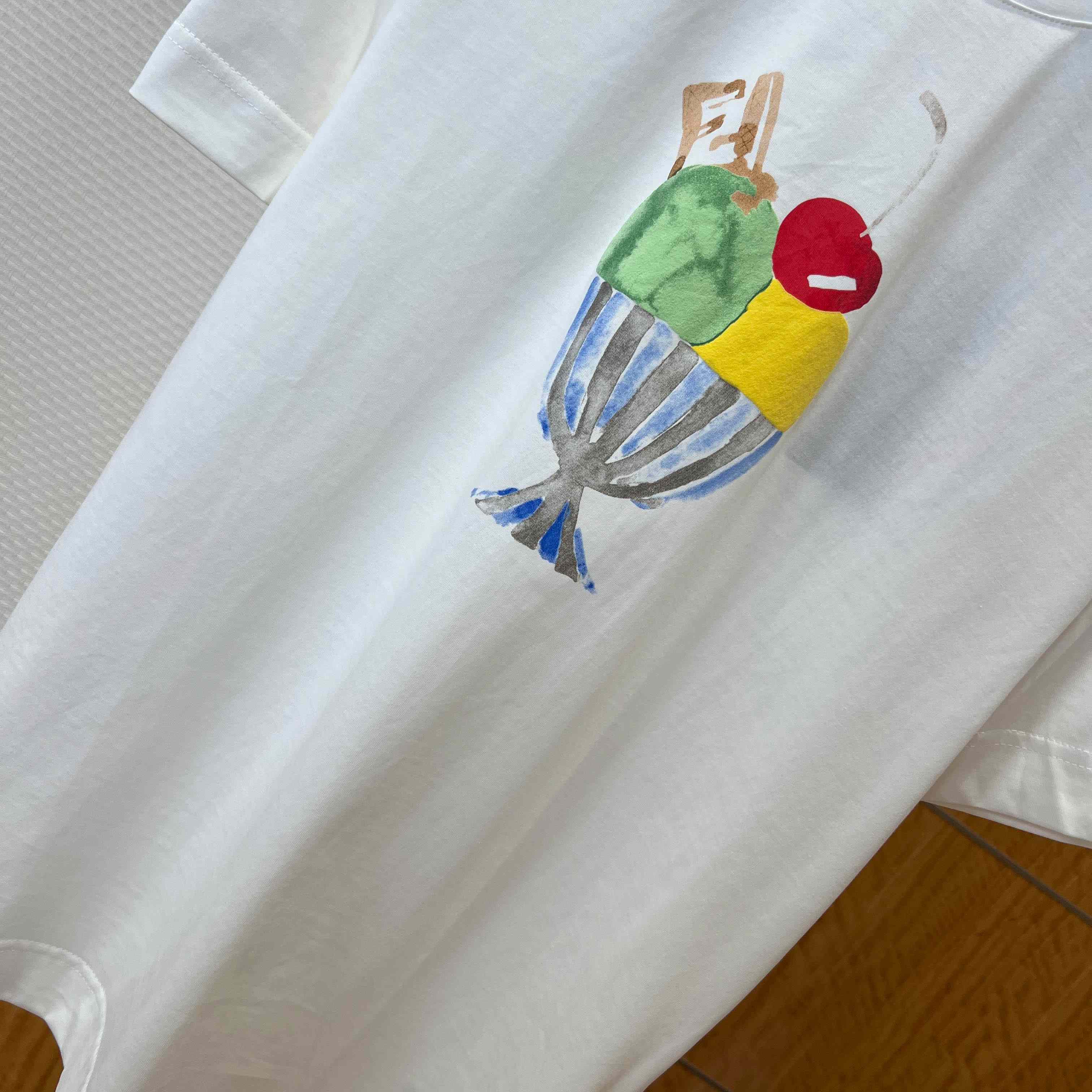 Fendi White Cotton T-shirt - DopestKickz