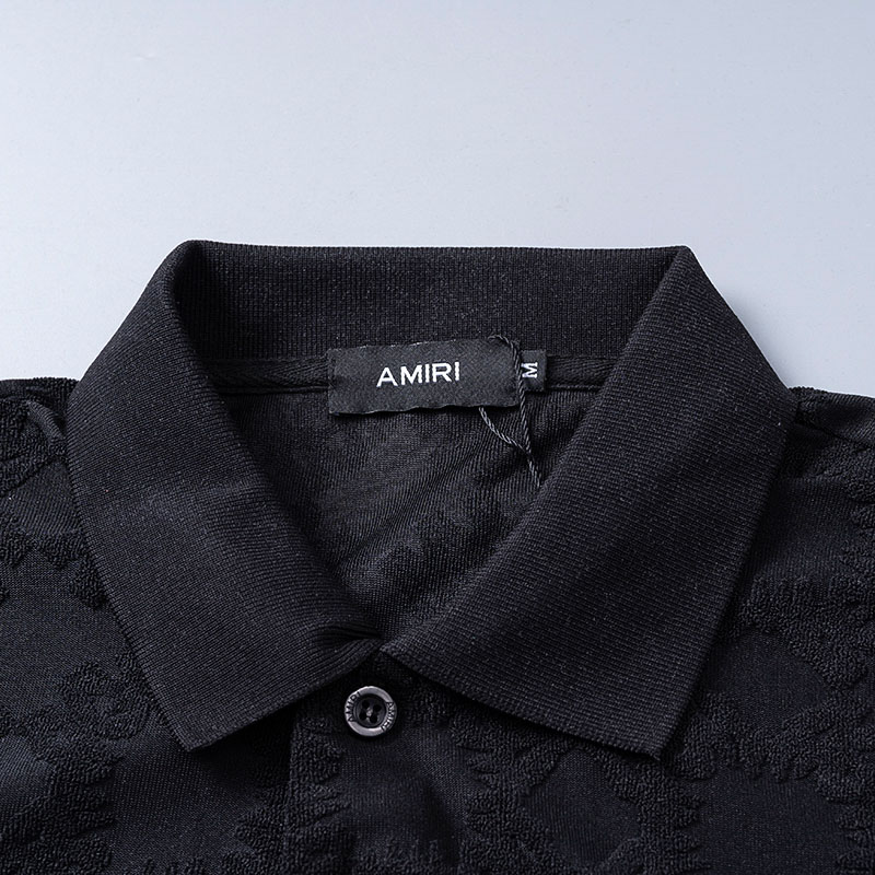 AMIRI   MA Quad Toweling Polo Shirt - DopestKickz